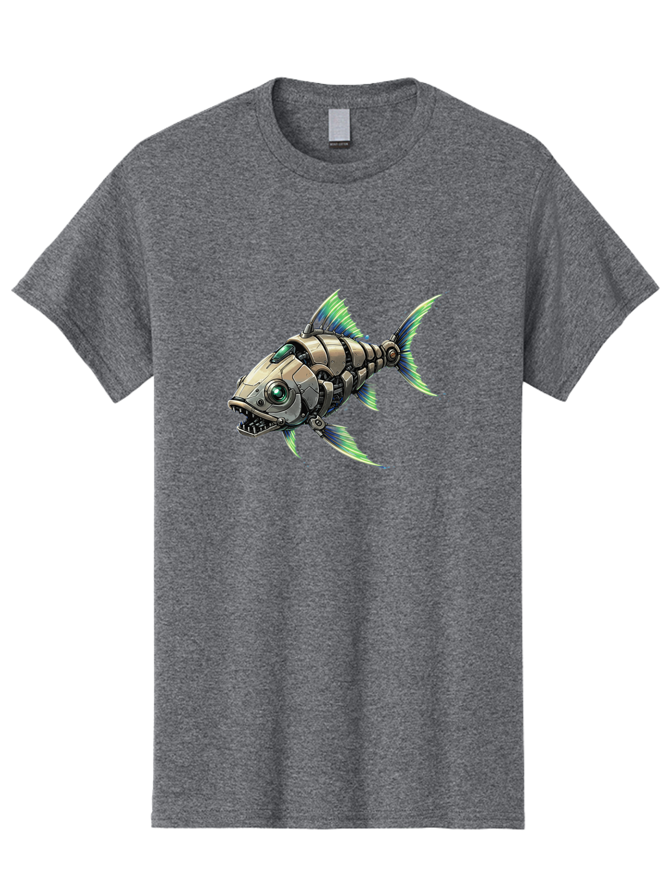 Robo-Fish-3 Men'S Graphic Tee, 100% Cotton, Comfortable Casual Summer Wear, Machine Washable, Vintage Camera, Old Camera, Antique Camera, Black Camera, Classic Photography, Photography Equipment, Nostalgic Device, Film Camera, Camera Art Bal235 14