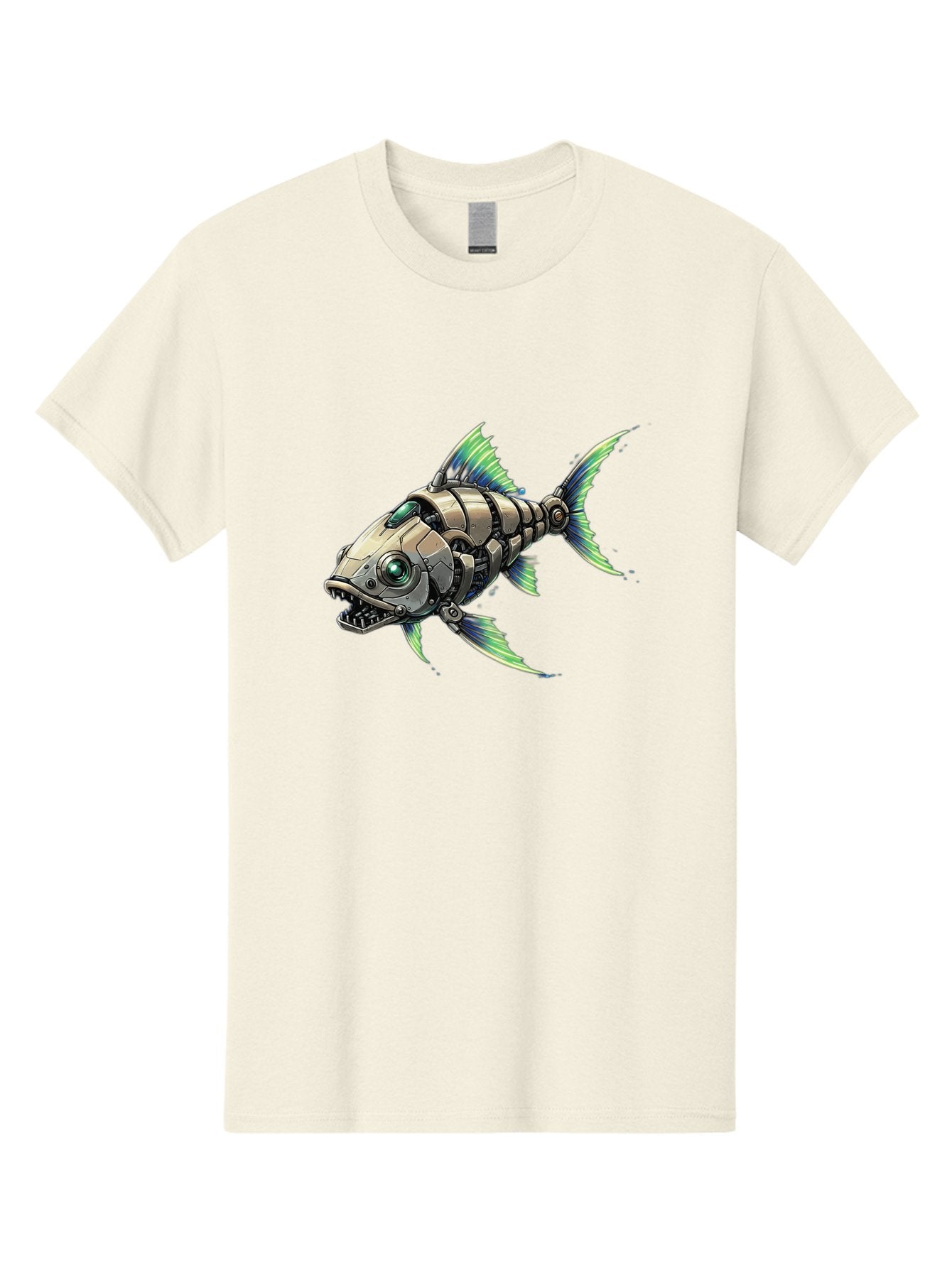 Robo-Fish-3 Men'S Graphic Tee, 100% Cotton, Comfortable Casual Summer Wear, Machine Washable, Vintage Camera, Old Camera, Antique Camera, Black Camera, Classic Photography, Photography Equipment, Nostalgic Device, Film Camera, Camera Art Bal235 3