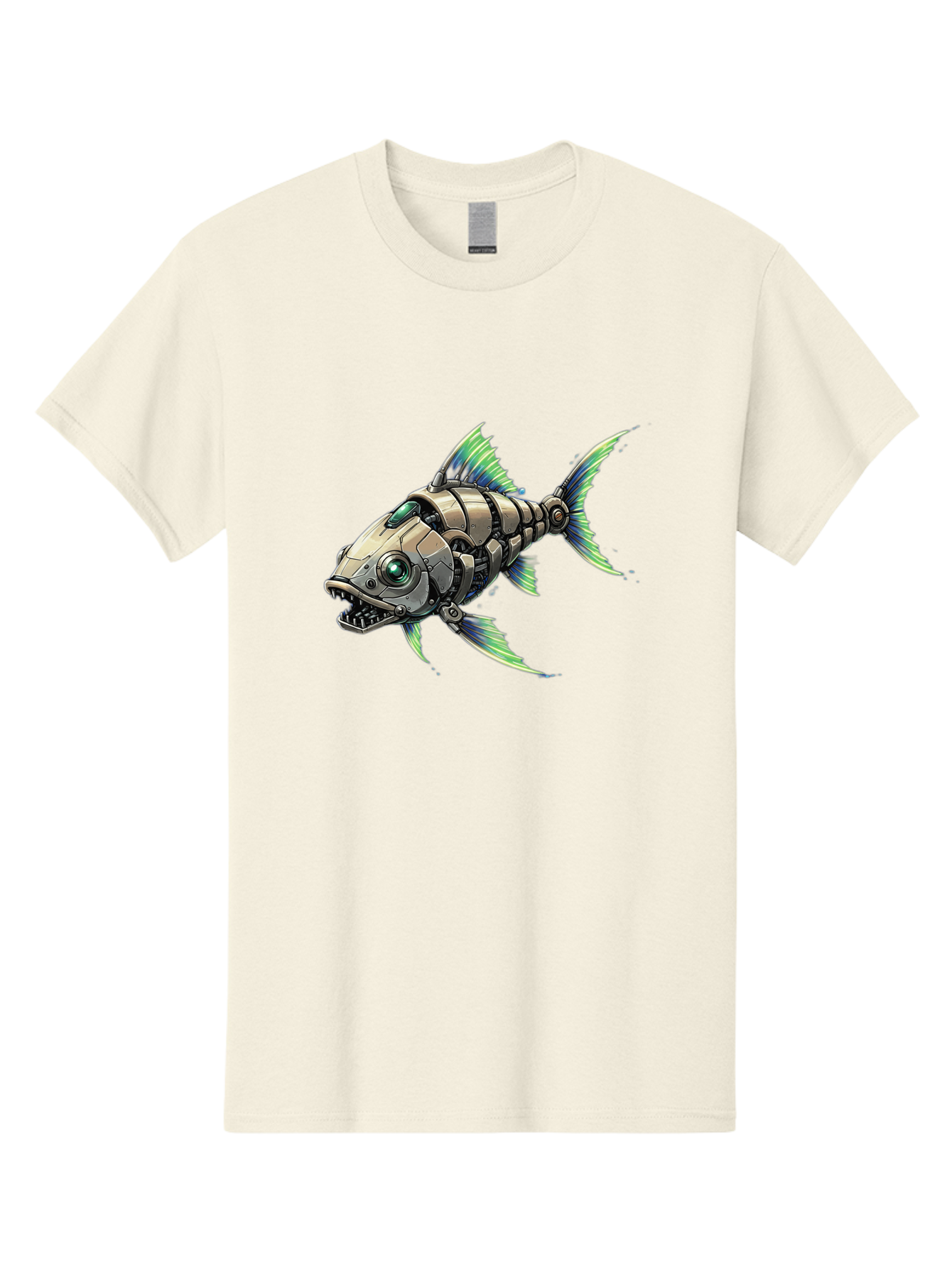 Robo-Fish-3 Men'S Graphic Tee, 100% Cotton, Comfortable Casual Summer Wear, Machine Washable, Vintage Camera, Old Camera, Antique Camera, Black Camera, Classic Photography, Photography Equipment, Nostalgic Device, Film Camera, Camera Art Bal235 9
