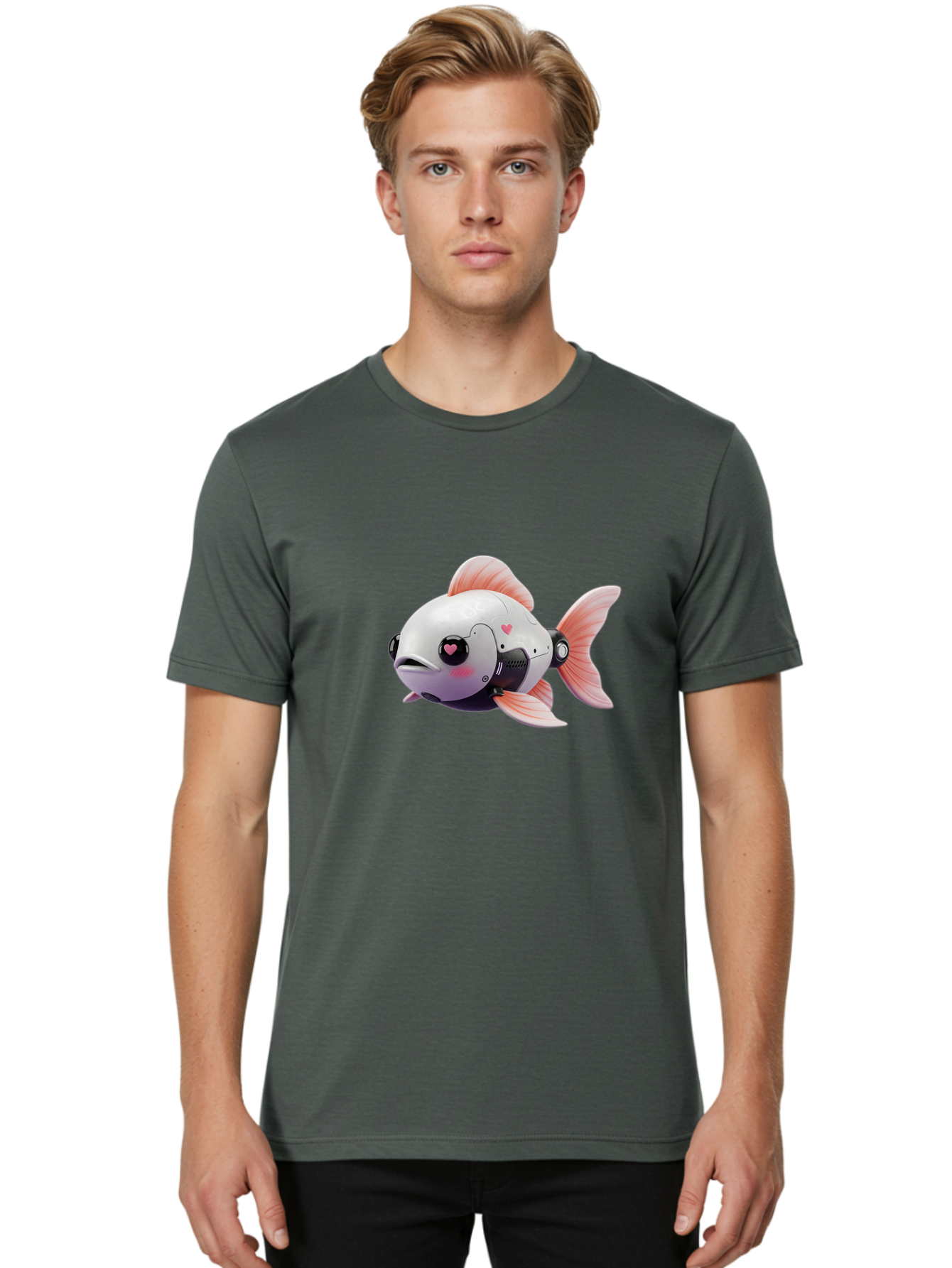 Robo-Fish Men'S Graphic Tee, 100% Cotton, Comfortable Casual Summer Wear, Machine Washable, Vintage Camera, Old Camera, Antique Camera, Black Camera, Classic Photography, Photography Equipment, Nostalgic Device, Film Camera, Camera Art Bal236 30