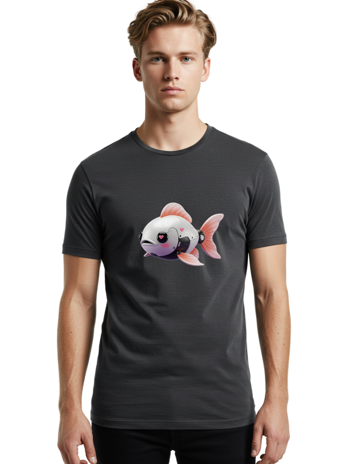 Robo-Fish Men'S Graphic Tee, 100% Cotton, Comfortable Casual Summer Wear, Machine Washable, Vintage Camera, Old Camera, Antique Camera, Black Camera, Classic Photography, Photography Equipment, Nostalgic Device, Film Camera, Camera Art Bal236 21