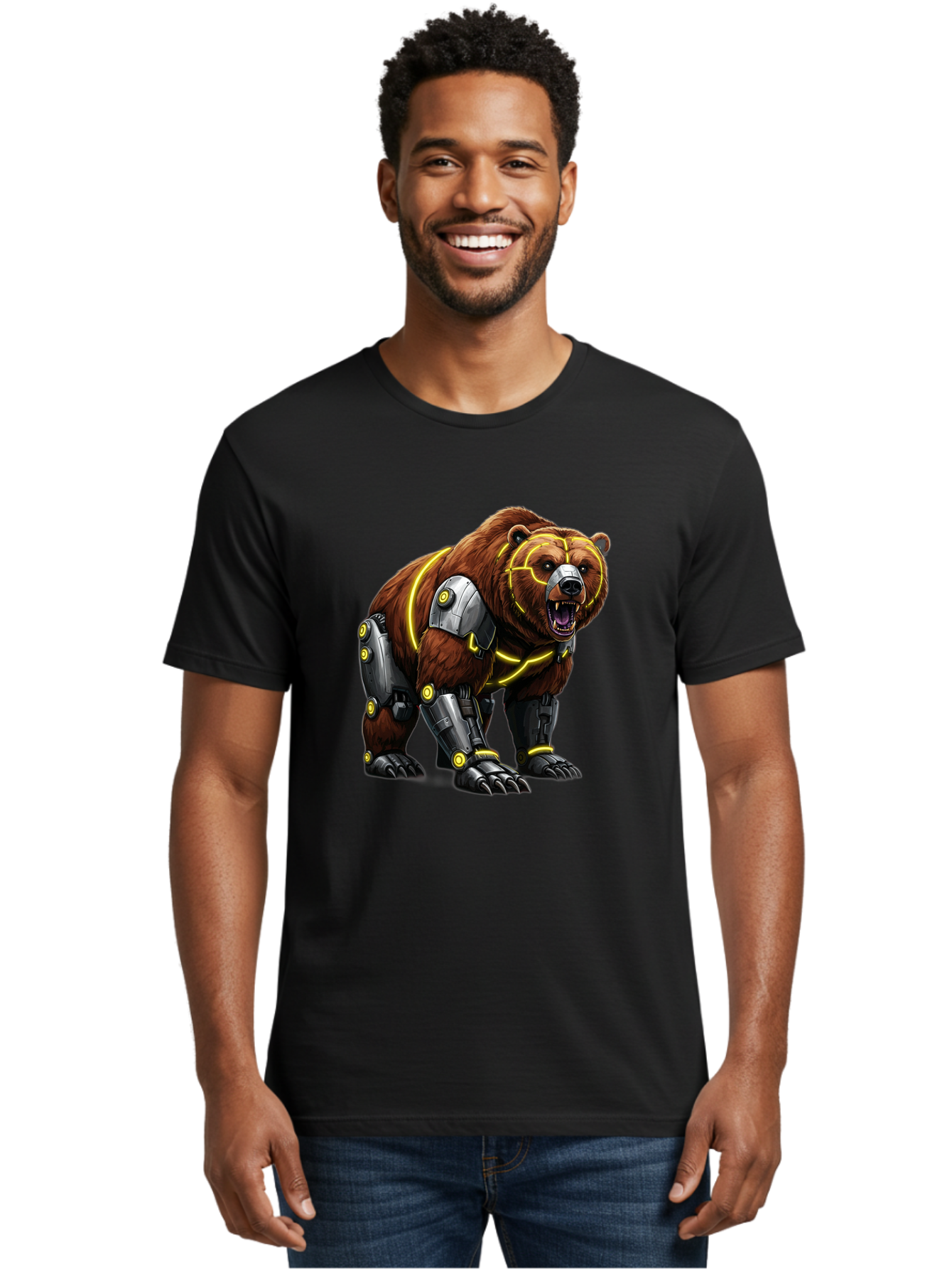 Robo-Grizzly Men'S Graphic Tee, 100% Cotton, Comfortable Casual Summer Wear, Machine Washable, Vintage Camera, Old Camera, Antique Camera, Black Camera, Classic Photography, Photography Equipment, Nostalgic Device, Film Camera, Camera Art Bal237 30