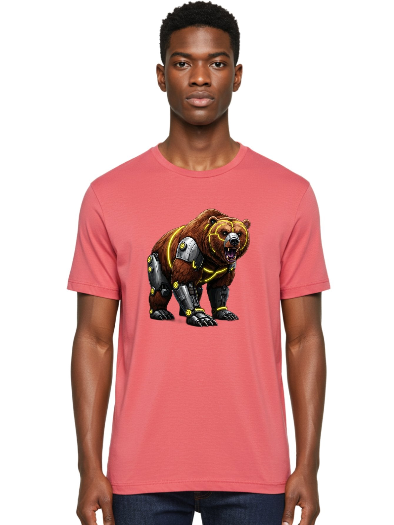 Robo-Grizzly Men'S Graphic Tee, 100% Cotton, Comfortable Casual Summer Wear, Machine Washable, Vintage Camera, Old Camera, Antique Camera, Black Camera, Classic Photography, Photography Equipment, Nostalgic Device, Film Camera, Camera Art Bal237 16