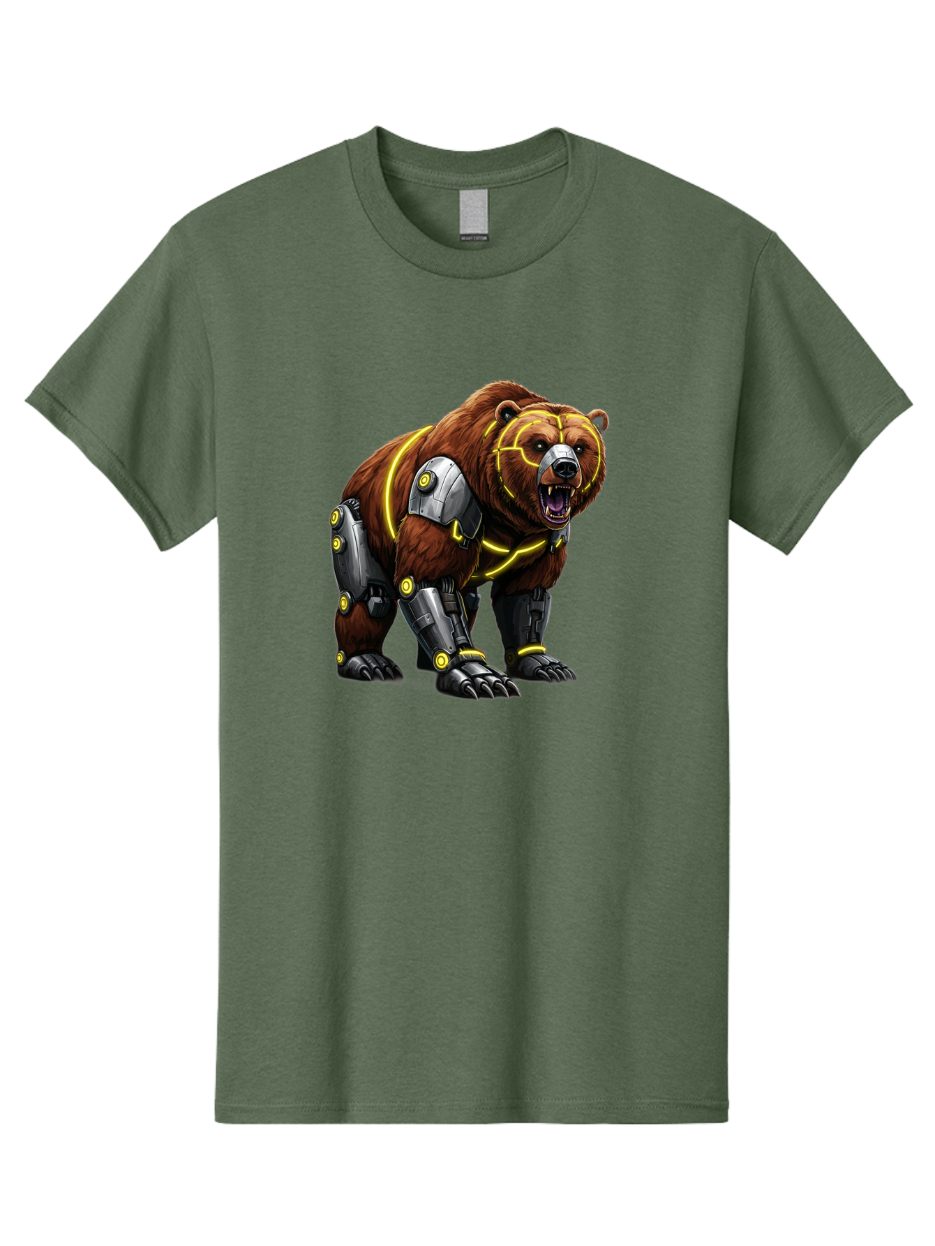 Robo-Grizzly Men'S Graphic Tee, 100% Cotton, Comfortable Casual Summer Wear, Machine Washable, Vintage Camera, Old Camera, Antique Camera, Black Camera, Classic Photography, Photography Equipment, Nostalgic Device, Film Camera, Camera Art Bal237 3