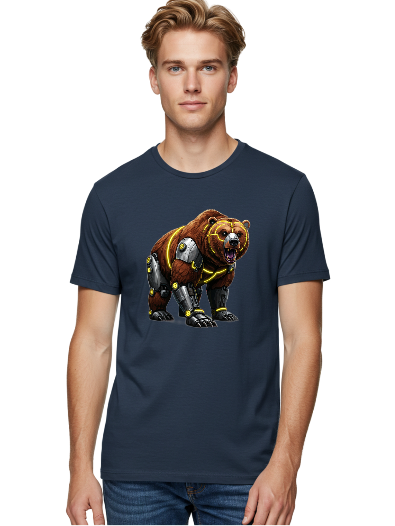 Robo-Grizzly Men'S Graphic Tee, 100% Cotton, Comfortable Casual Summer Wear, Machine Washable, Vintage Camera, Old Camera, Antique Camera, Black Camera, Classic Photography, Photography Equipment, Nostalgic Device, Film Camera, Camera Art Bal237 22