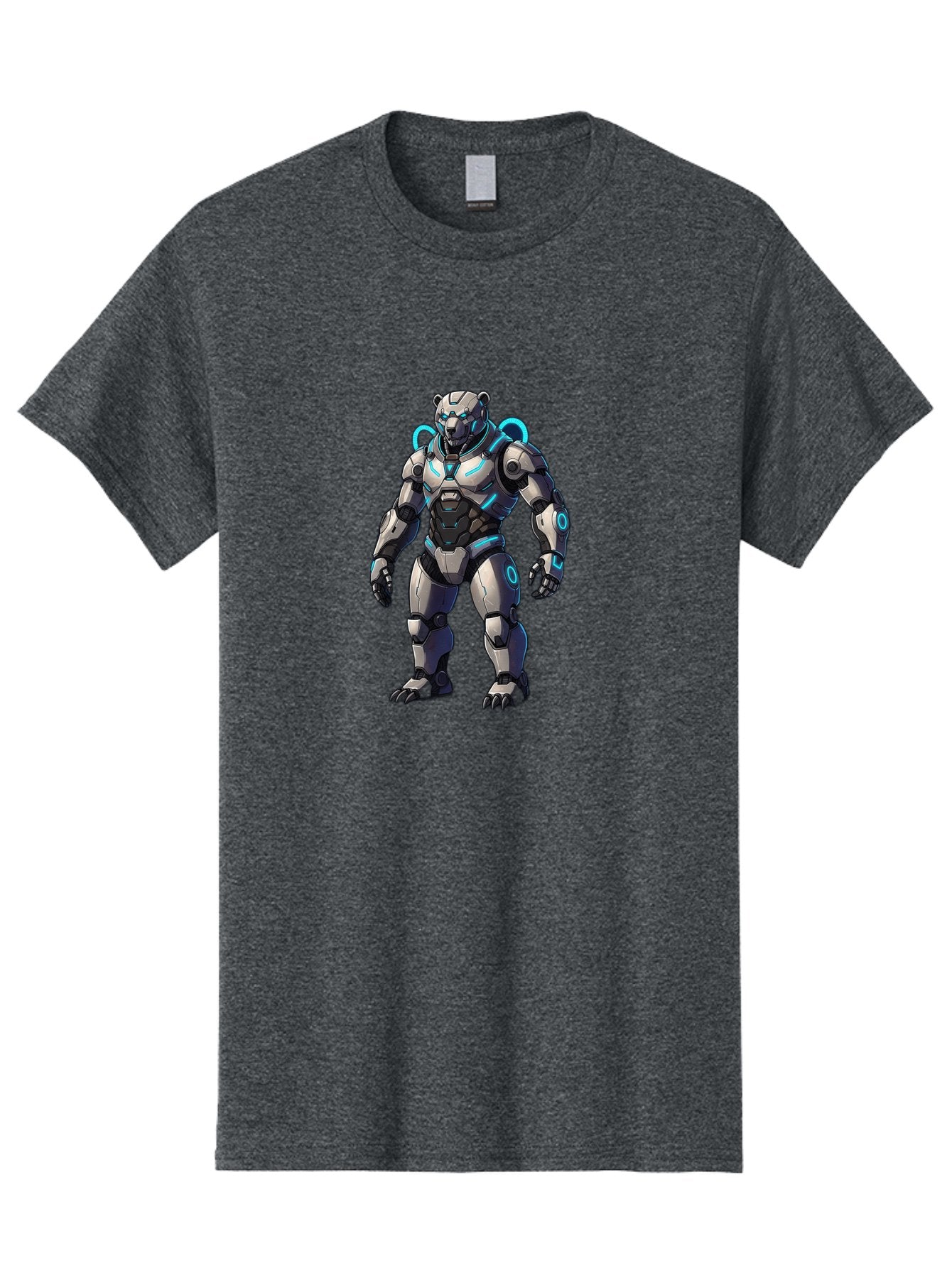 Robot-Bear-1 Men'S Graphic Tee, 100% Cotton, Comfortable Casual Summer Wear, Machine Washable, Vintage Camera, Old Camera, Antique Camera, Black Camera, Classic Photography, Photography Equipment, Nostalgic Device, Film Camera, Camera Art Bal241