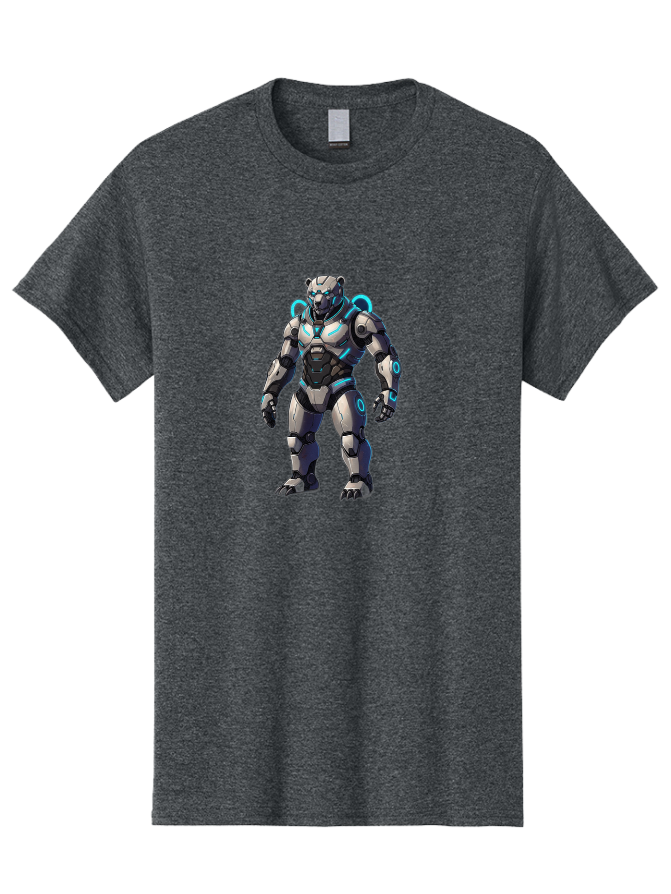 Robot-Bear-1 Men'S Graphic Tee, 100% Cotton, Comfortable Casual Summer Wear, Machine Washable, Vintage Camera, Old Camera, Antique Camera, Black Camera, Classic Photography, Photography Equipment, Nostalgic Device, Film Camera, Camera Art Bal241 10