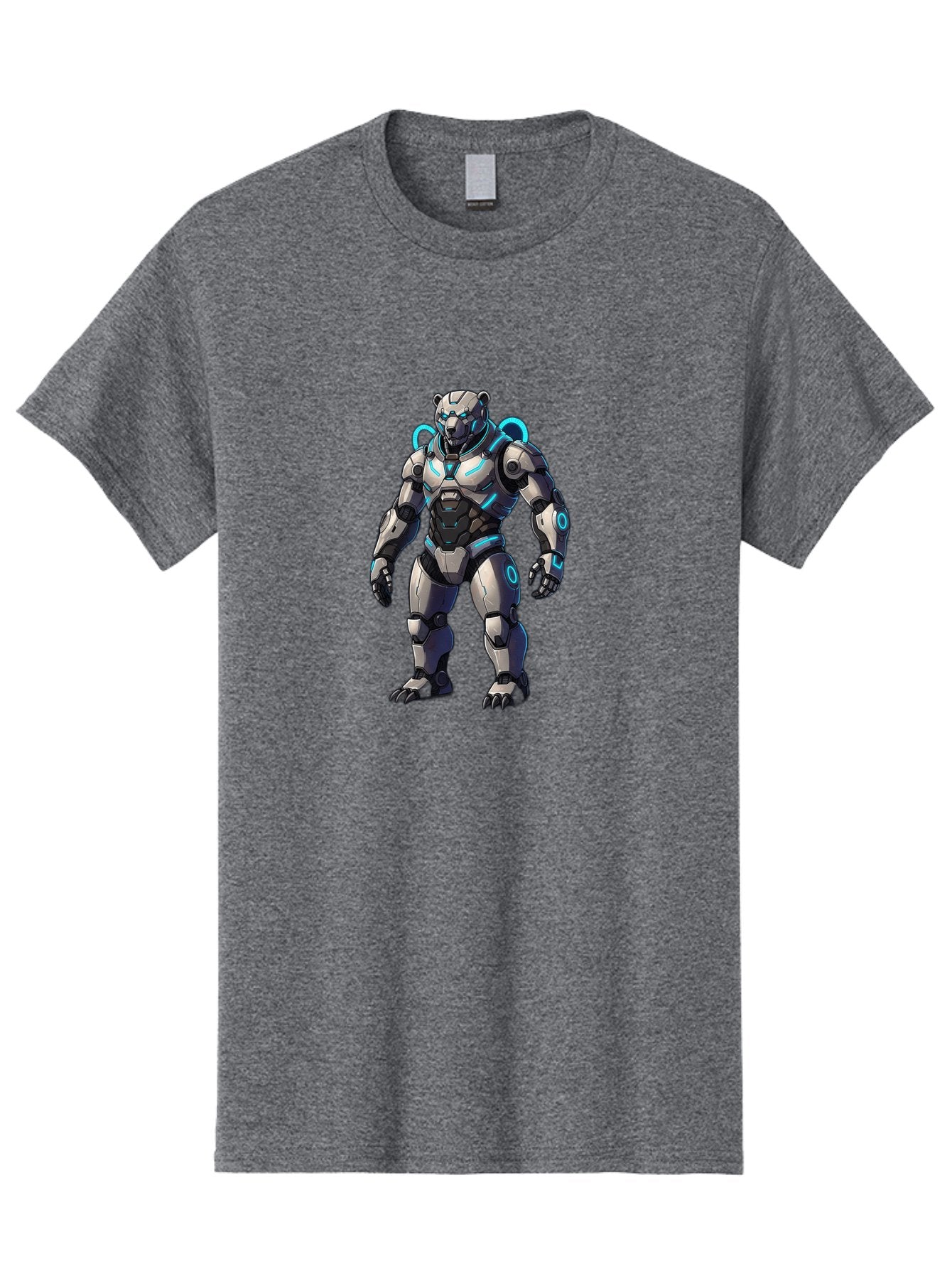 Robot-Bear-1 Men'S Graphic Tee, 100% Cotton, Comfortable Casual Summer Wear, Machine Washable, Vintage Camera, Old Camera, Antique Camera, Black Camera, Classic Photography, Photography Equipment, Nostalgic Device, Film Camera, Camera Art Bal241 3