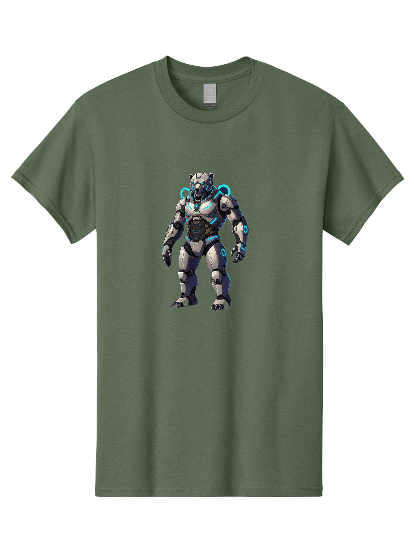 Robot-Bear-1 Men'S Graphic Tee, 100% Cotton, Comfortable Casual Summer Wear, Machine Washable, Vintage Camera, Old Camera, Antique Camera, Black Camera, Classic Photography, Photography Equipment, Nostalgic Device, Film Camera, Camera Art Bal241 12
