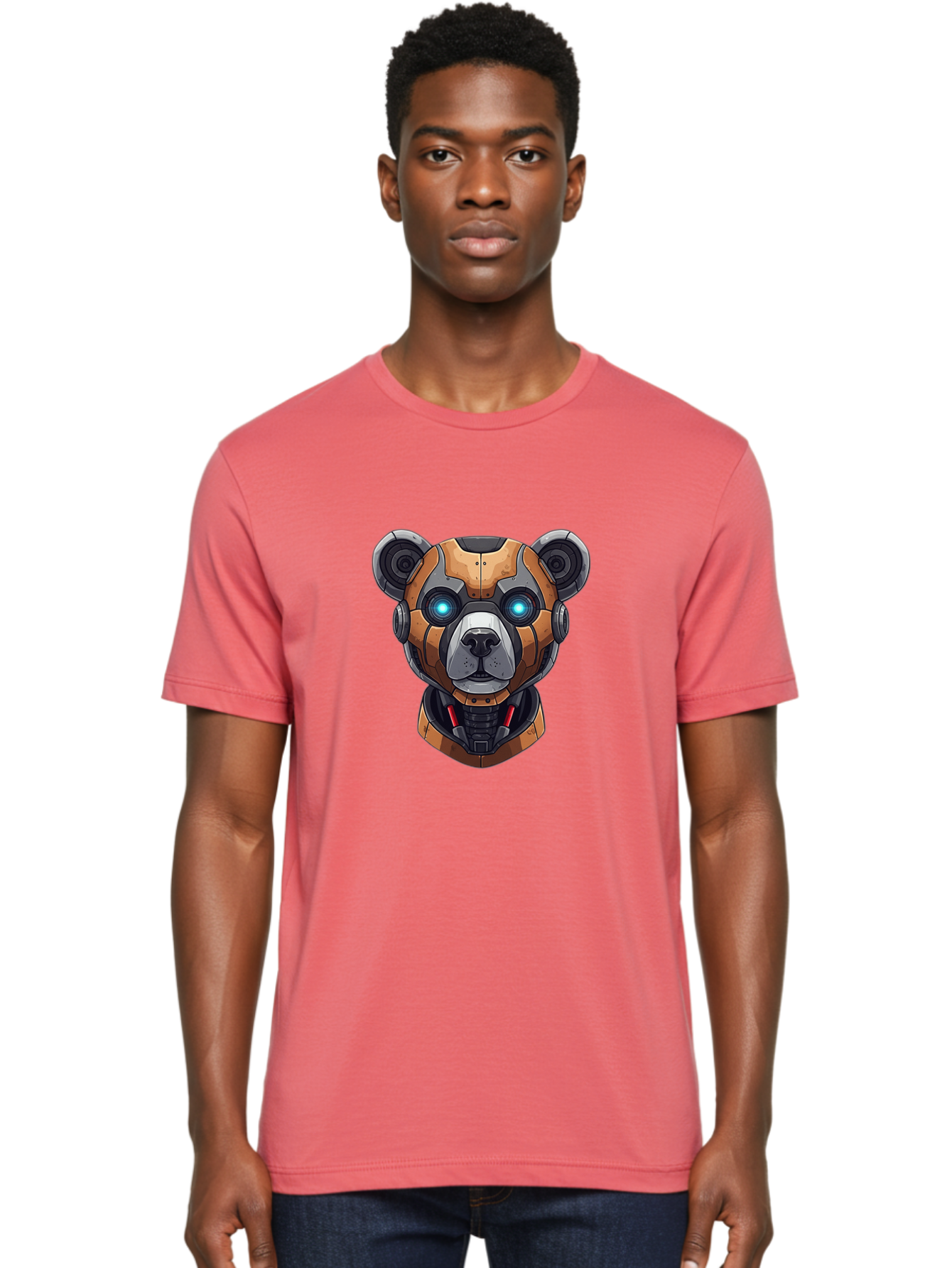 Robot-Bear Men'S Graphic Tee, 100% Cotton, Comfortable Casual Summer Wear, Machine Washable, Vintage Camera, Old Camera, Antique Camera, Black Camera, Classic Photography, Photography Equipment, Nostalgic Device, Film Camera, Camera Art Bal243 28
