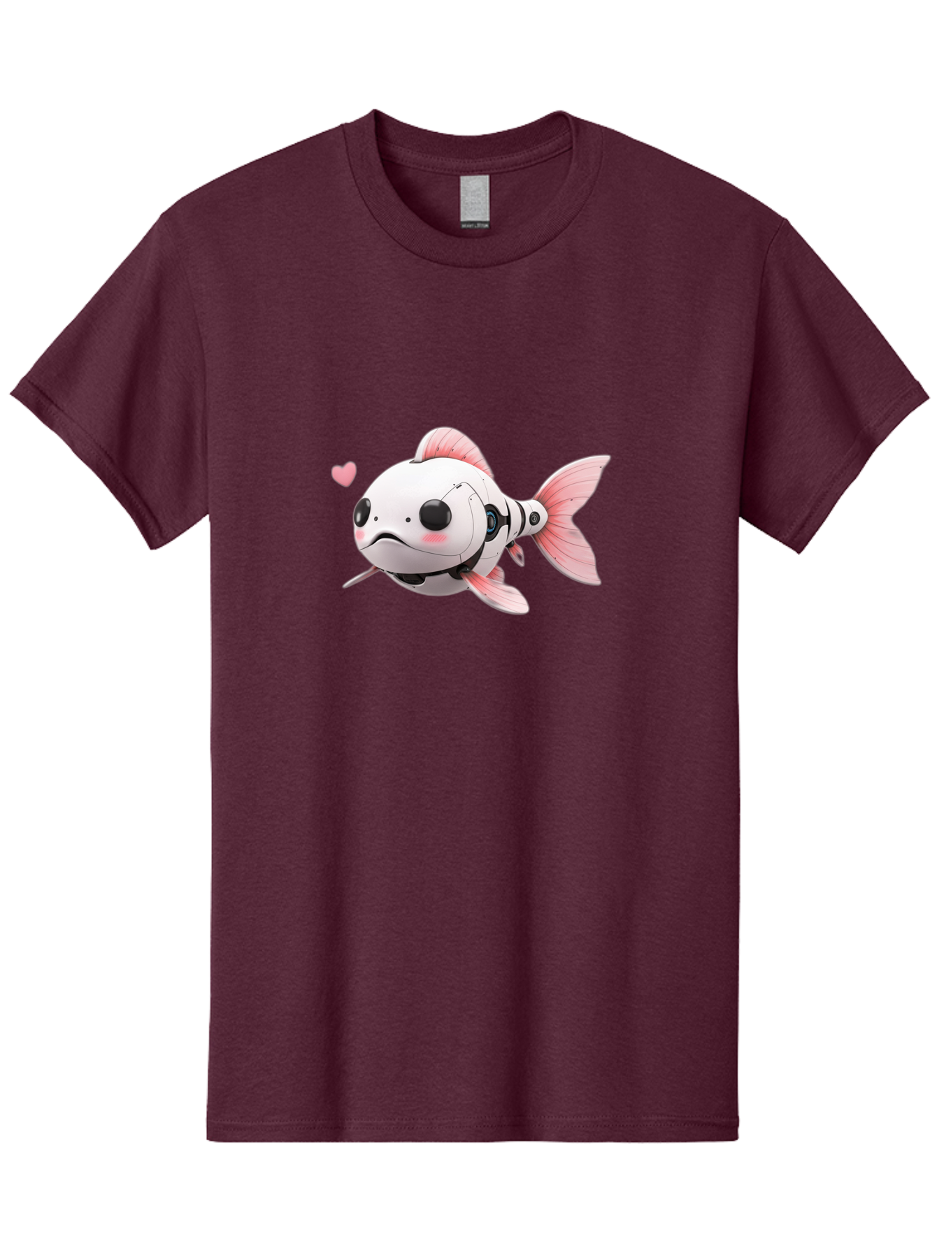 Robot-Fish-1 Men'S Graphic Tee, 100% Cotton, Comfortable Casual Summer Wear, Machine Washable, Vintage Camera, Old Camera, Antique Camera, Black Camera, Classic Photography, Photography Equipment, Nostalgic Device, Film Camera, Camera Art Bal244 6
