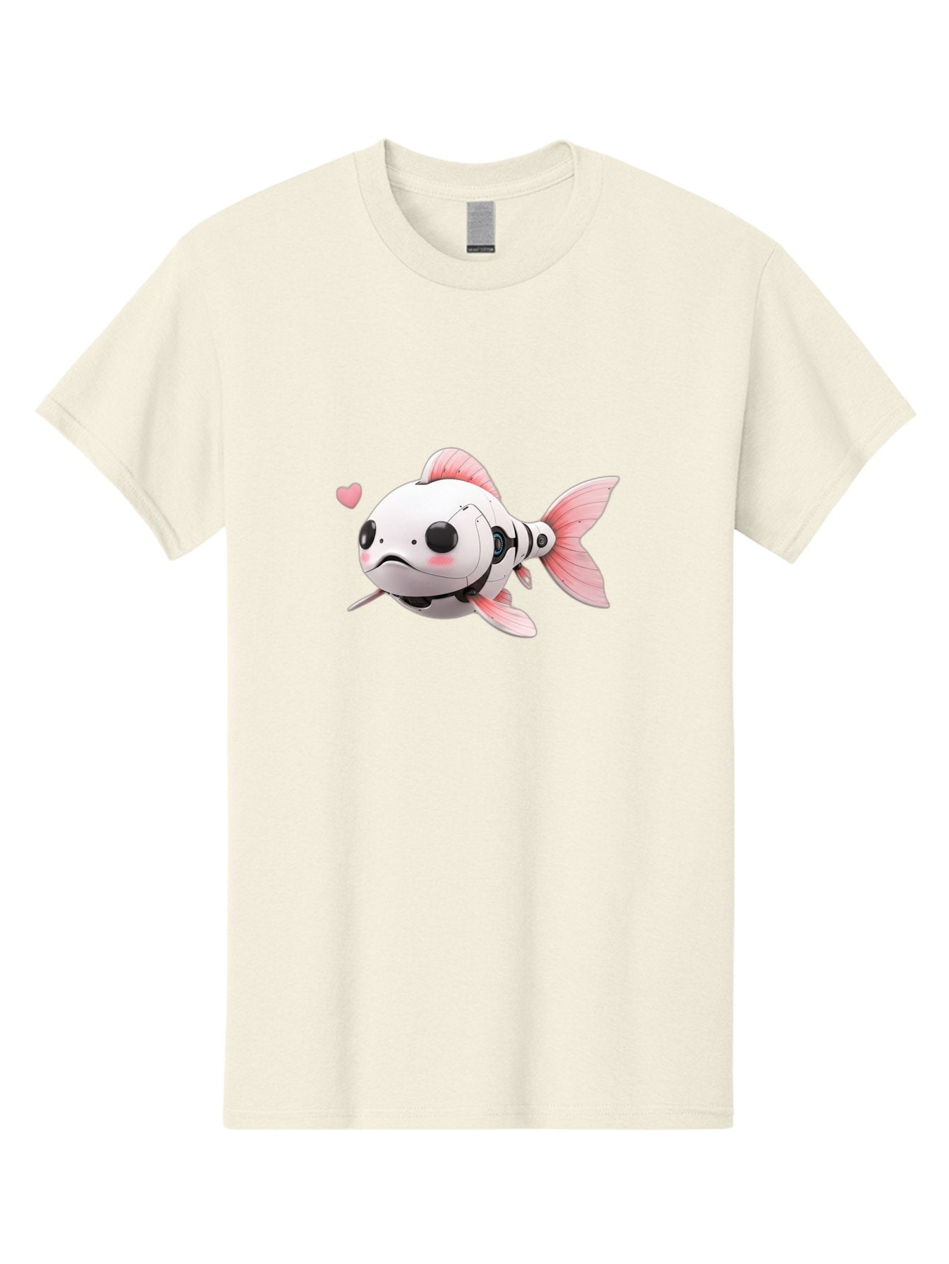 Robot-Fish-1 Men'S Graphic Tee, 100% Cotton, Comfortable Casual Summer Wear, Machine Washable, Vintage Camera, Old Camera, Antique Camera, Black Camera, Classic Photography, Photography Equipment, Nostalgic Device, Film Camera, Camera Art Bal244 9