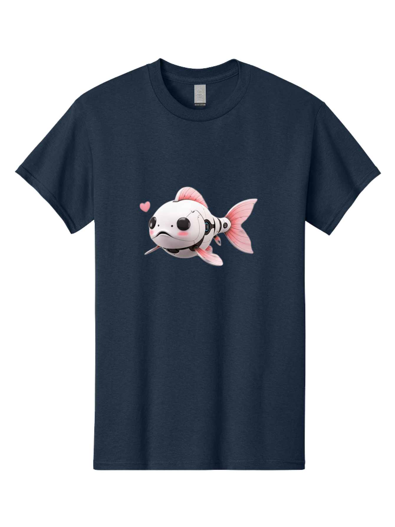 Robot-Fish-1 Men'S Graphic Tee, 100% Cotton, Comfortable Casual Summer Wear, Machine Washable, Vintage Camera, Old Camera, Antique Camera, Black Camera, Classic Photography, Photography Equipment, Nostalgic Device, Film Camera, Camera Art Bal244 13