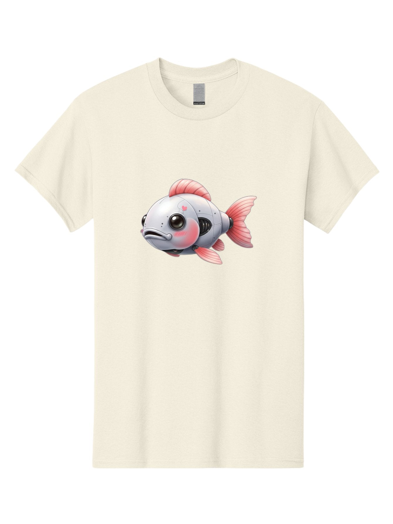 Robot-Fish-2 Men'S Graphic Tee, 100% Cotton, Comfortable Casual Summer Wear, Machine Washable, Vintage Camera, Old Camera, Antique Camera, Black Camera, Classic Photography, Photography Equipment, Nostalgic Device, Film Camera, Camera Art Bal245 9