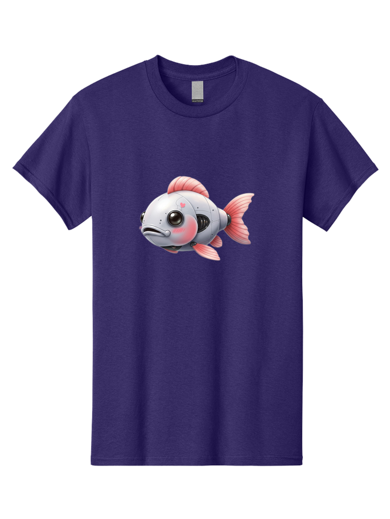 Robot-Fish-2 Men'S Graphic Tee, 100% Cotton, Comfortable Casual Summer Wear, Machine Washable, Vintage Camera, Old Camera, Antique Camera, Black Camera, Classic Photography, Photography Equipment, Nostalgic Device, Film Camera, Camera Art Bal245 12