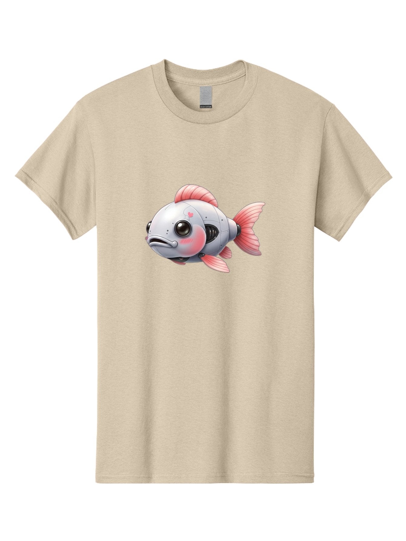 Robot-Fish-2 Men'S Graphic Tee, 100% Cotton, Comfortable Casual Summer Wear, Machine Washable, Vintage Camera, Old Camera, Antique Camera, Black Camera, Classic Photography, Photography Equipment, Nostalgic Device, Film Camera, Camera Art Bal245 10