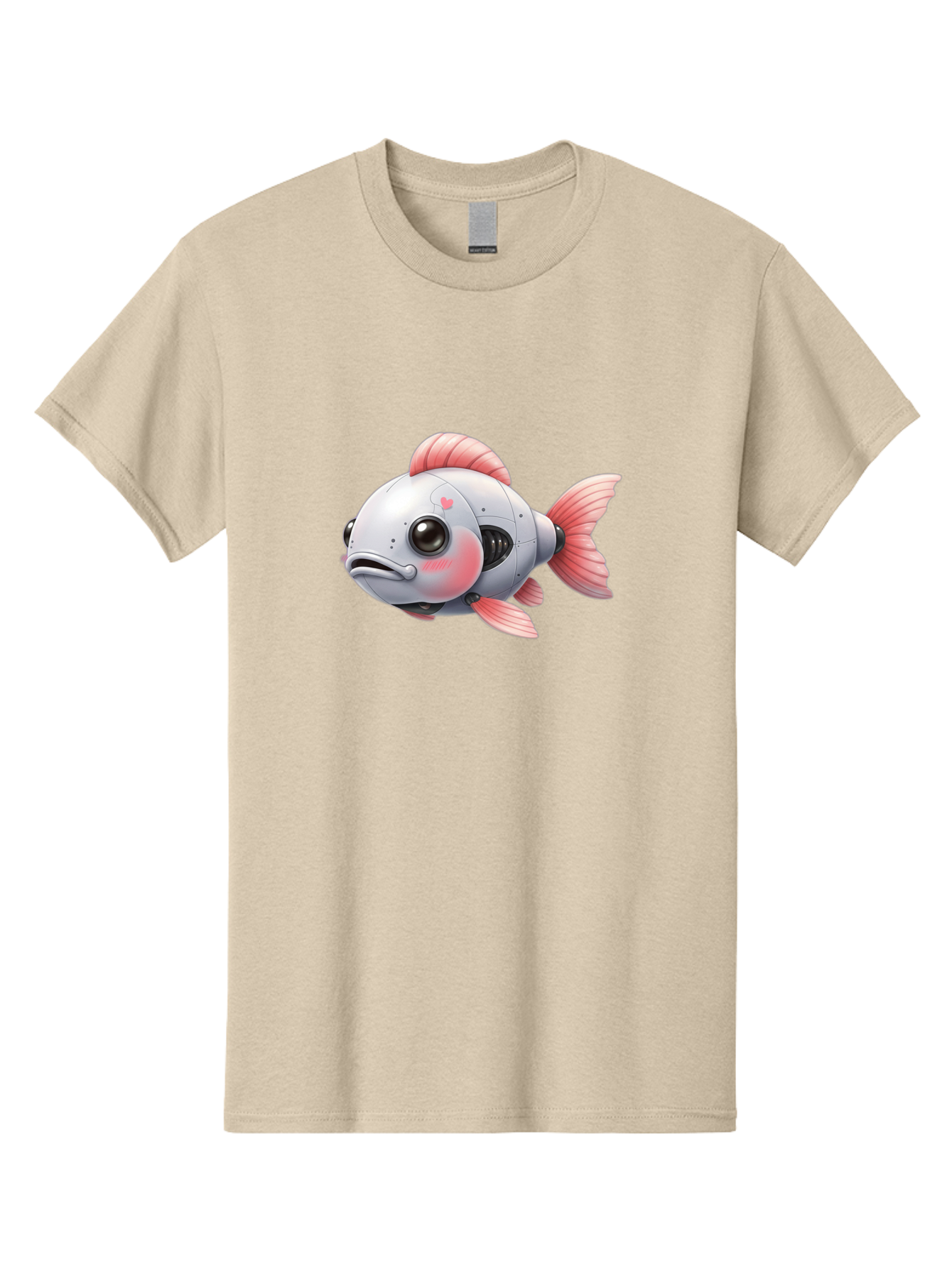 Robot-Fish-2 Men'S Graphic Tee, 100% Cotton, Comfortable Casual Summer Wear, Machine Washable, Vintage Camera, Old Camera, Antique Camera, Black Camera, Classic Photography, Photography Equipment, Nostalgic Device, Film Camera, Camera Art Bal245 14