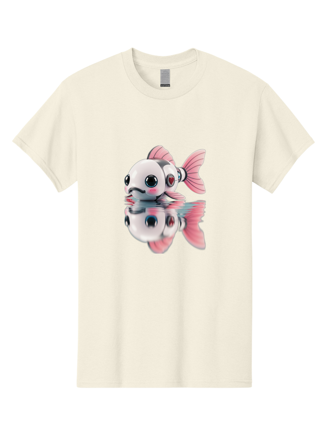 Robot-Fish-3 Men'S Graphic Tee, 100% Cotton, Comfortable Casual Summer Wear, Machine Washable, Vintage Camera, Old Camera, Antique Camera, Black Camera, Classic Photography, Photography Equipment, Nostalgic Device, Film Camera, Camera Art Bal246 6