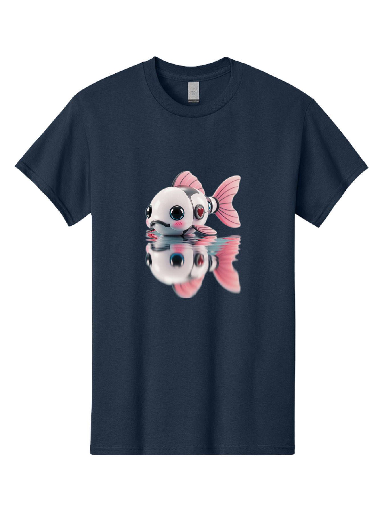 Robot-Fish-3 Men'S Graphic Tee, 100% Cotton, Comfortable Casual Summer Wear, Machine Washable, Vintage Camera, Old Camera, Antique Camera, Black Camera, Classic Photography, Photography Equipment, Nostalgic Device, Film Camera, Camera Art Bal246 10