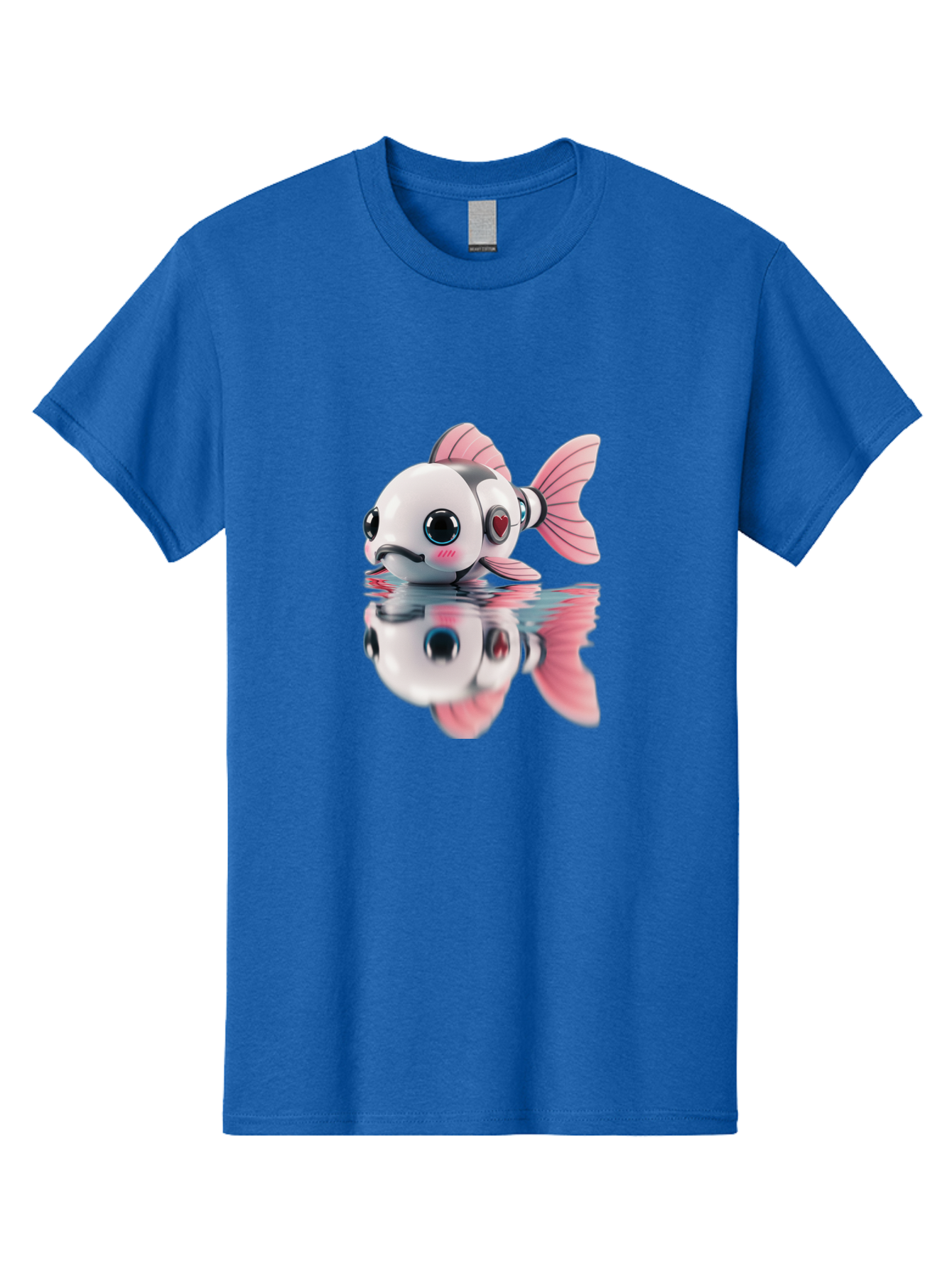Robot-Fish-3 Men'S Graphic Tee, 100% Cotton, Comfortable Casual Summer Wear, Machine Washable, Vintage Camera, Old Camera, Antique Camera, Black Camera, Classic Photography, Photography Equipment, Nostalgic Device, Film Camera, Camera Art Bal246 4