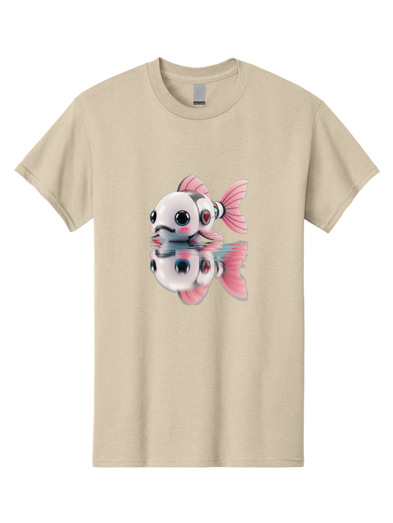 Robot-Fish-3 Men'S Graphic Tee, 100% Cotton, Comfortable Casual Summer Wear, Machine Washable, Vintage Camera, Old Camera, Antique Camera, Black Camera, Classic Photography, Photography Equipment, Nostalgic Device, Film Camera, Camera Art Bal246 14