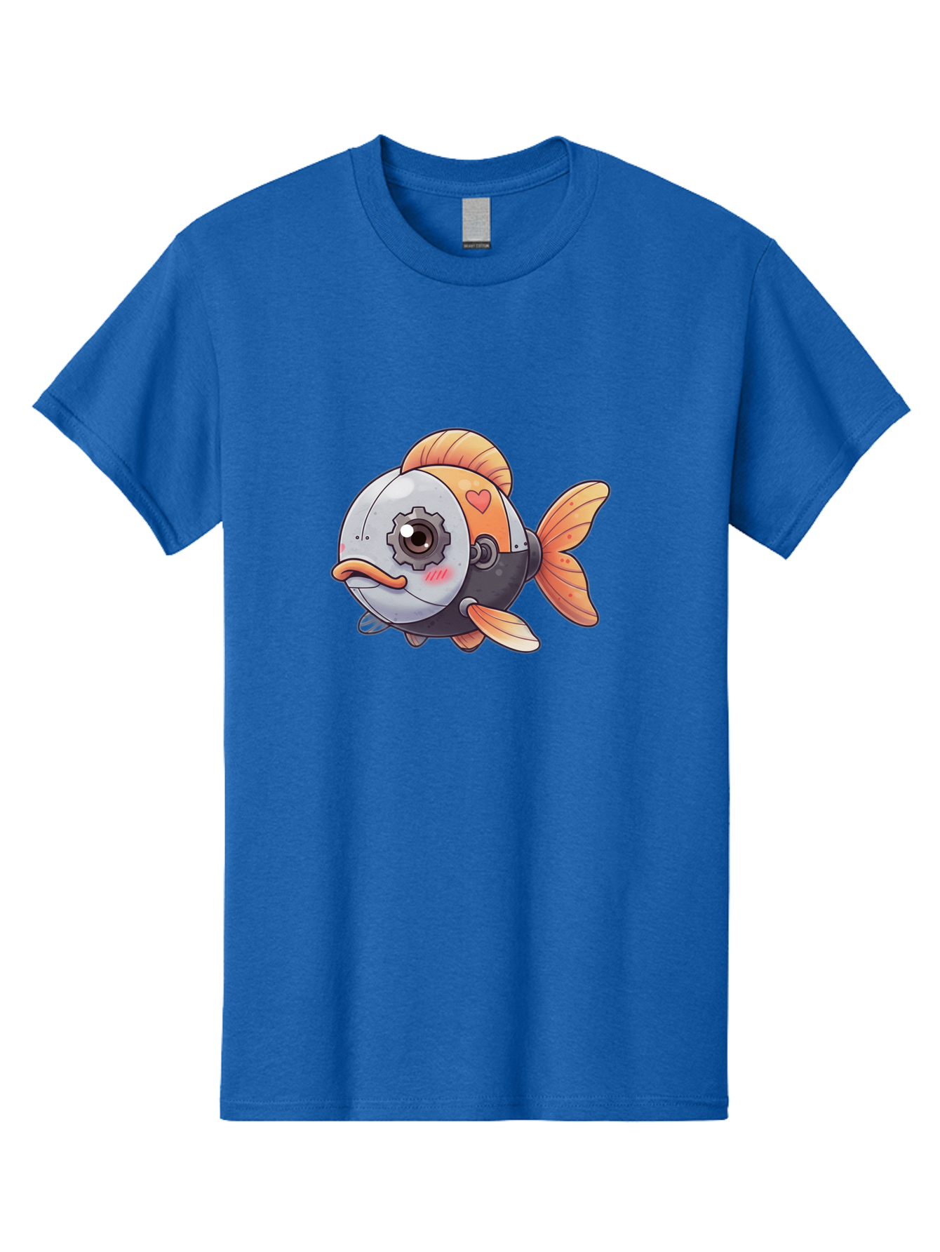 Robot-Fish-4 Men'S Graphic Tee, 100% Cotton, Comfortable Casual Summer Wear, Machine Washable, Vintage Camera, Old Camera, Antique Camera, Black Camera, Classic Photography, Photography Equipment, Nostalgic Device, Film Camera, Camera Art Bal247 9