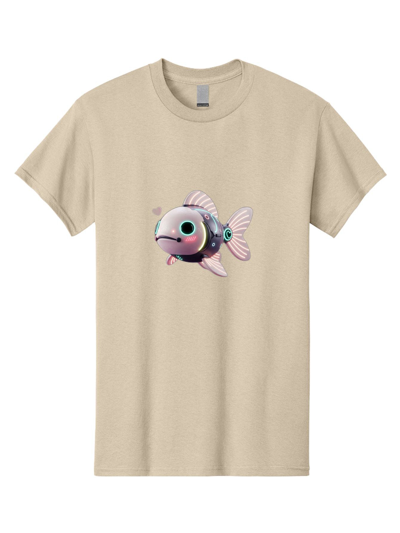 Robot-Fish-5 Men'S Graphic Tee, 100% Cotton, Comfortable Casual Summer Wear, Machine Washable, Vintage Camera, Old Camera, Antique Camera, Black Camera, Classic Photography, Photography Equipment, Nostalgic Device, Film Camera, Camera Art Bal248 13