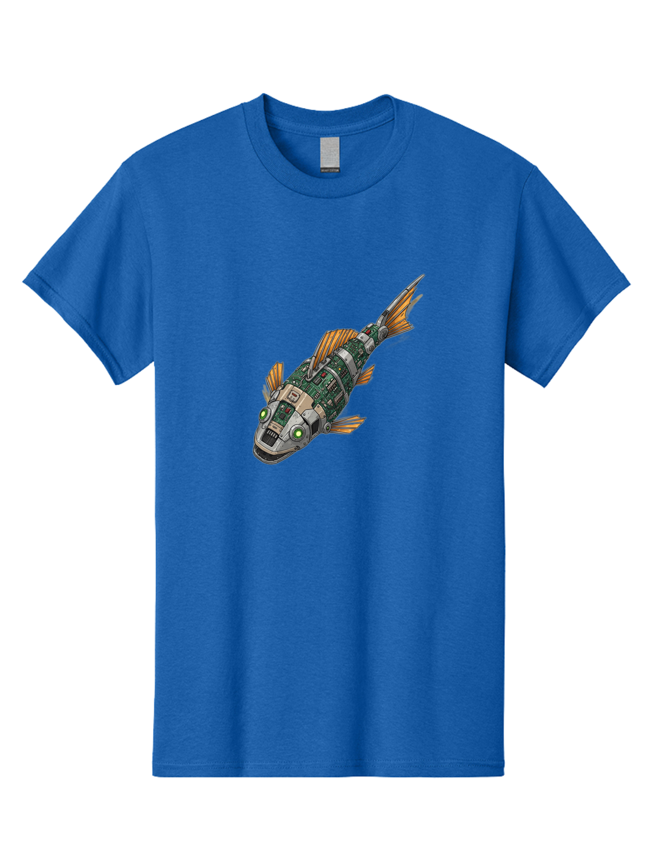 Robot-Fish-6 Men'S Graphic Tee, 100% Cotton, Comfortable Casual Summer Wear, Machine Washable, Vintage Camera, Old Camera, Antique Camera, Black Camera, Classic Photography, Photography Equipment, Nostalgic Device, Film Camera, Camera Art Bal249 12