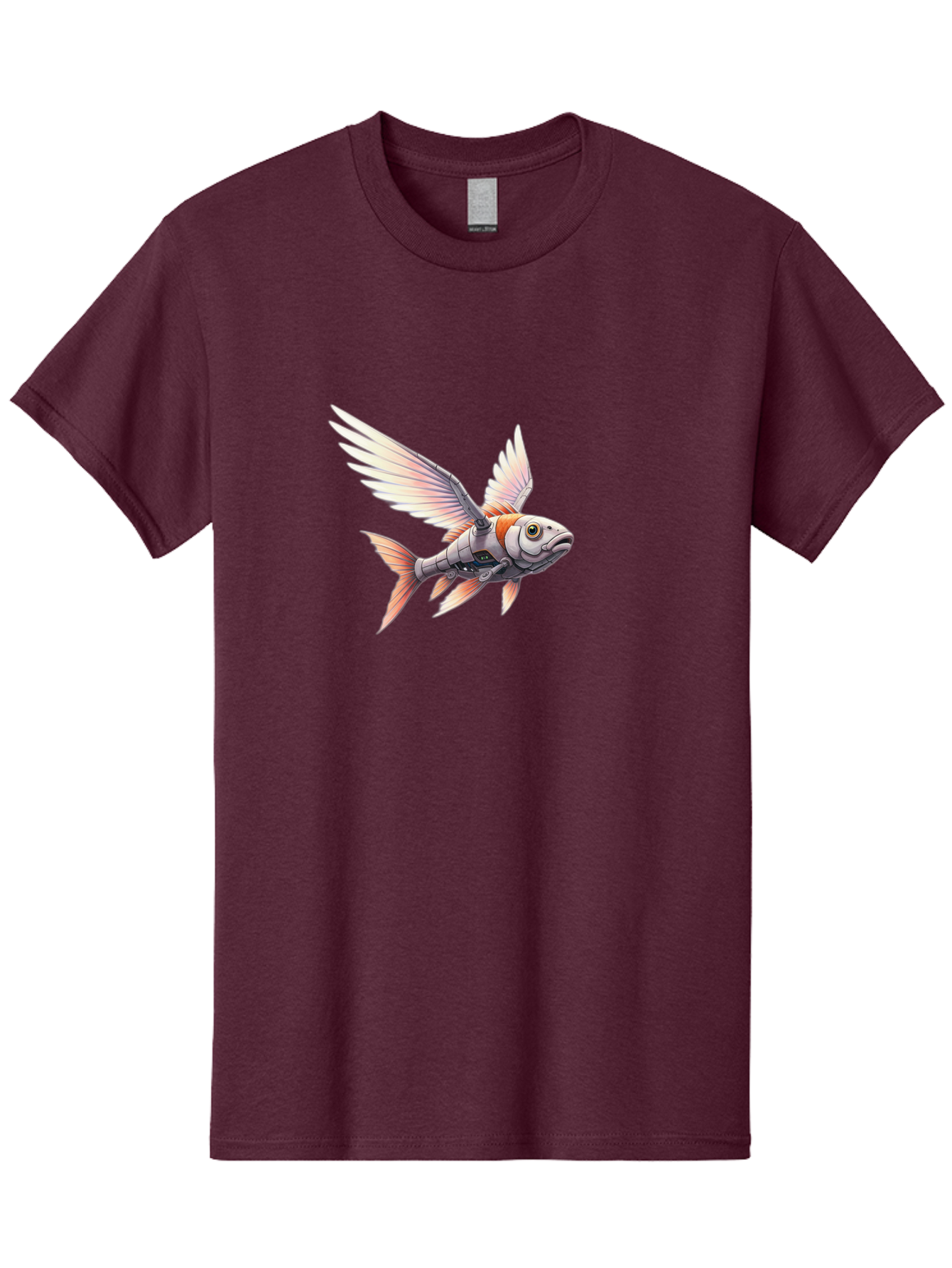 Robot-Fish-Flying Men'S Graphic Tee, 100% Cotton, Comfortable Casual Summer Wear, Machine Washable, Vintage Camera, Old Camera, Antique Camera, Black Camera, Classic Photography, Photography Equipment, Nostalgic Device, Film Camera, Camera Art Bal250 11