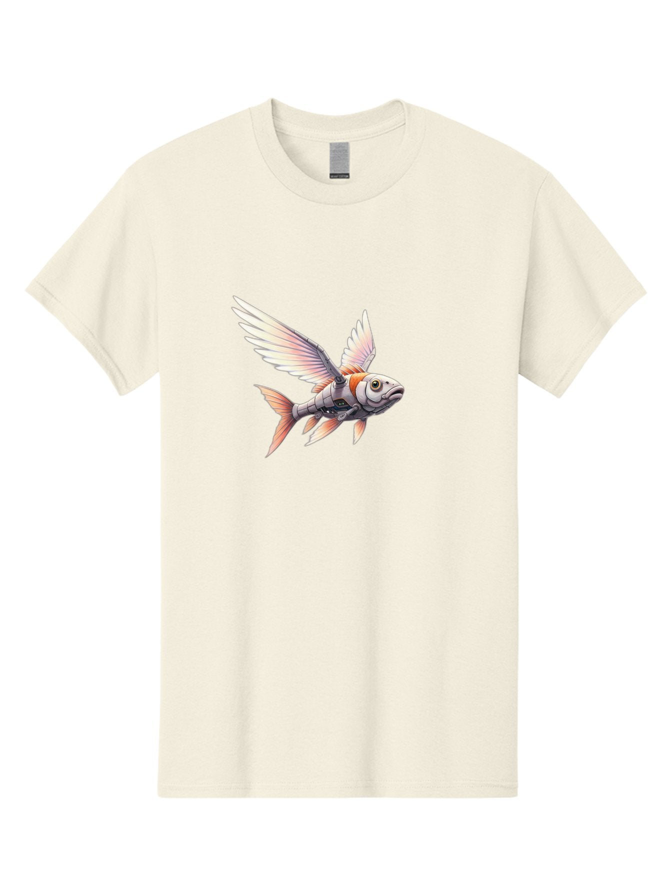 Robot-Fish-Flying Men'S Graphic Tee, 100% Cotton, Comfortable Casual Summer Wear, Machine Washable, Vintage Camera, Old Camera, Antique Camera, Black Camera, Classic Photography, Photography Equipment, Nostalgic Device, Film Camera, Camera Art Bal250 10