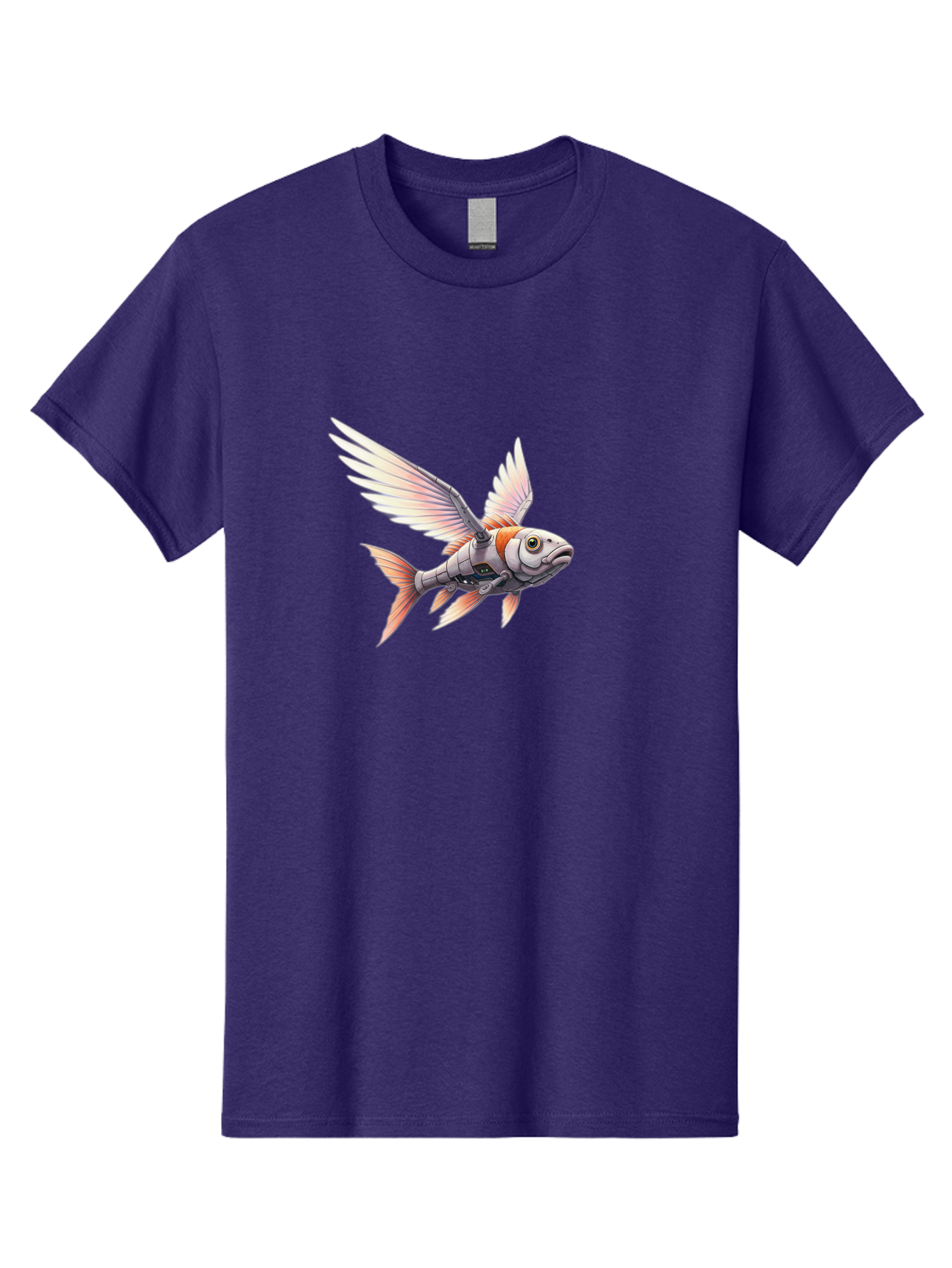 Robot-Fish-Flying Men'S Graphic Tee, 100% Cotton, Comfortable Casual Summer Wear, Machine Washable, Vintage Camera, Old Camera, Antique Camera, Black Camera, Classic Photography, Photography Equipment, Nostalgic Device, Film Camera, Camera Art Bal250 7