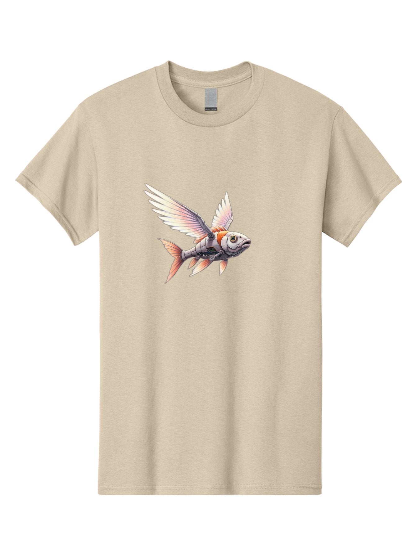 Robot-Fish-Flying Men'S Graphic Tee, 100% Cotton, Comfortable Casual Summer Wear, Machine Washable, Vintage Camera, Old Camera, Antique Camera, Black Camera, Classic Photography, Photography Equipment, Nostalgic Device, Film Camera, Camera Art Bal250 3