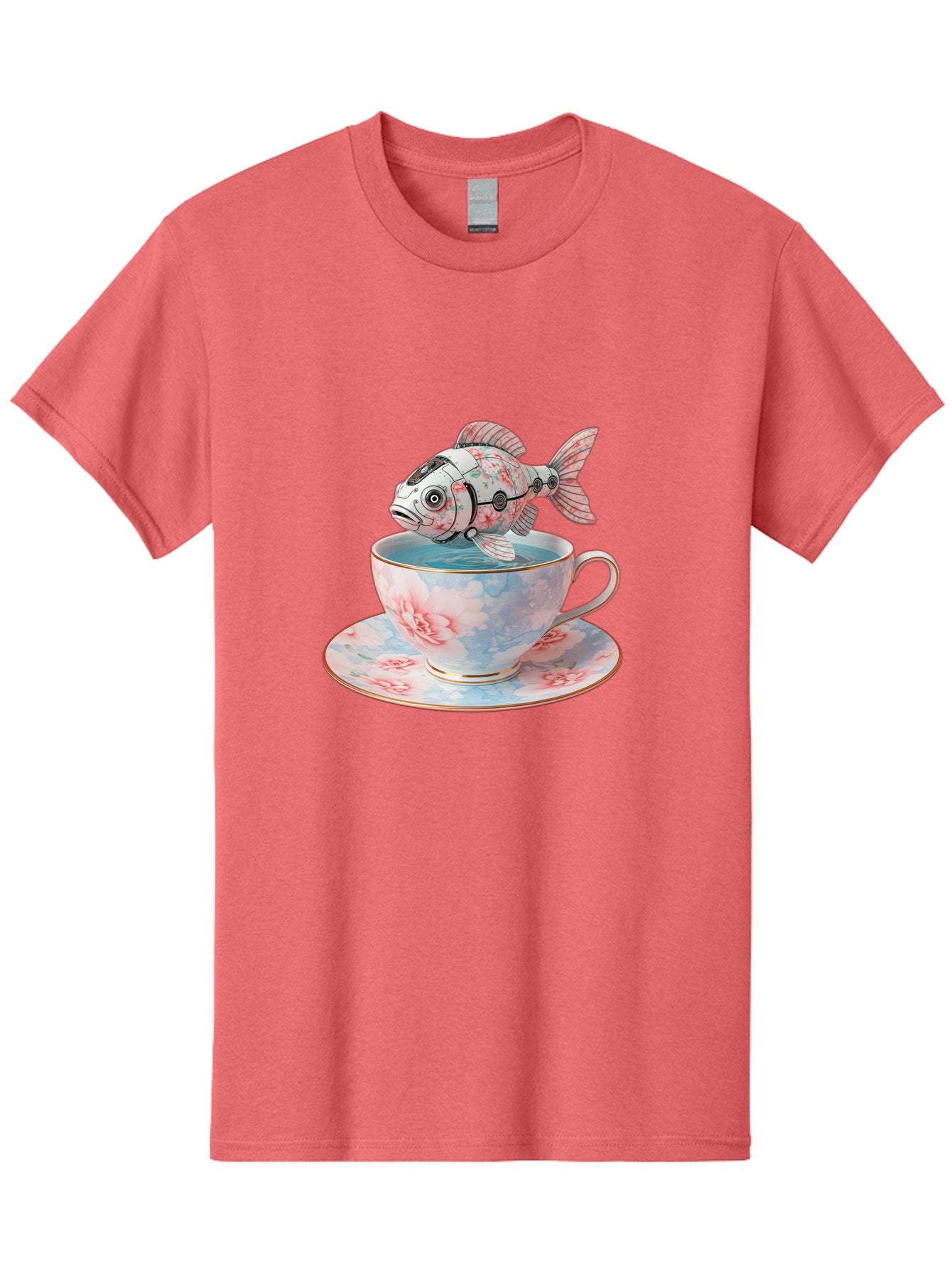 Robot-Fish-In-Teacup Men'S Graphic Tee, 100% Cotton, Comfortable Casual Summer Wear, Machine Washable, Vintage Camera, Old Camera, Antique Camera, Black Camera, Classic Photography, Photography Equipment, Nostalgic Device, Film Camera, Bal252 9