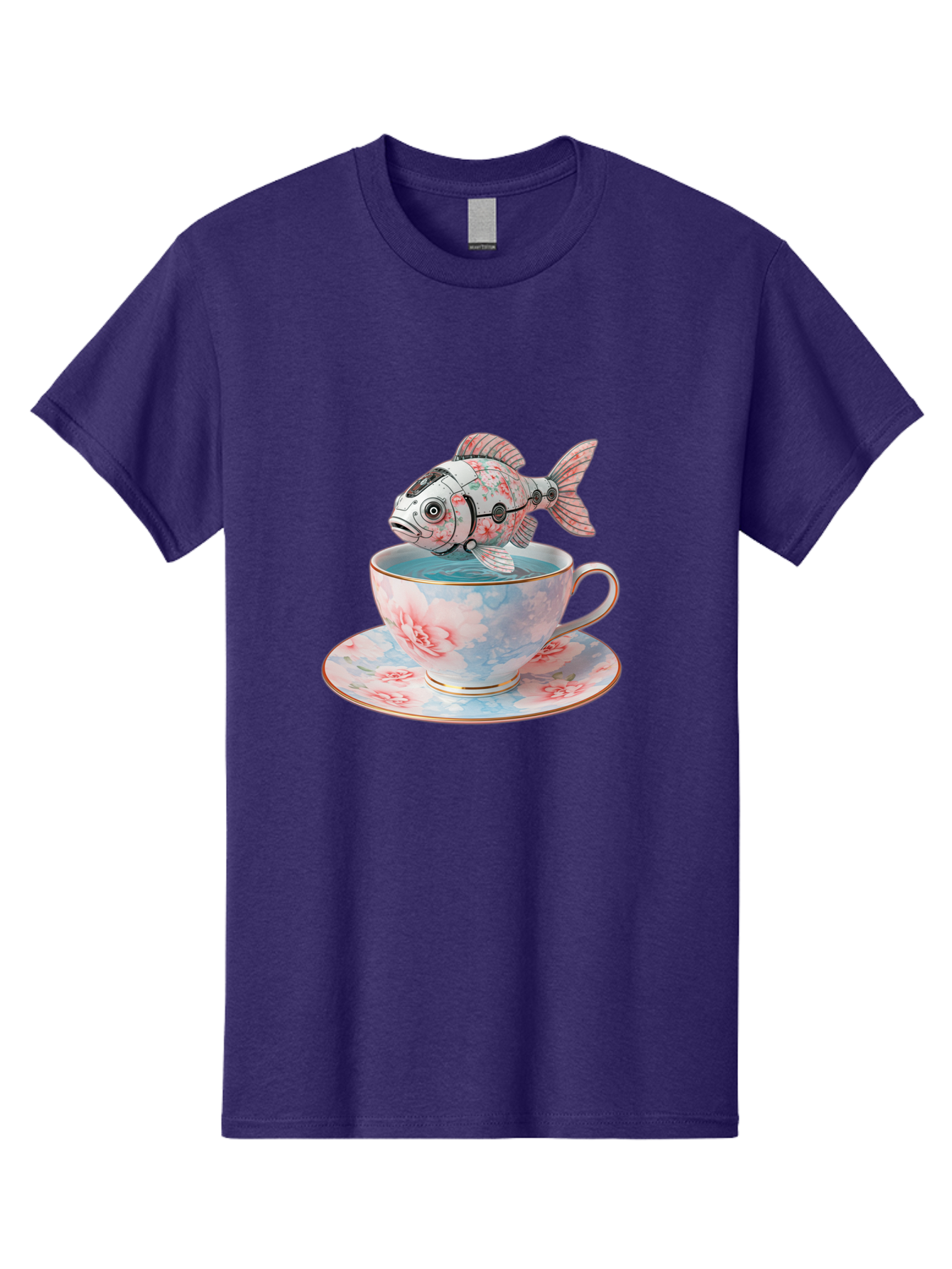 Robot-Fish-In-Teacup Men'S Graphic Tee, 100% Cotton, Comfortable Casual Summer Wear, Machine Washable, Vintage Camera, Old Camera, Antique Camera, Black Camera, Classic Photography, Photography Equipment, Nostalgic Device, Film Camera, Bal252 4