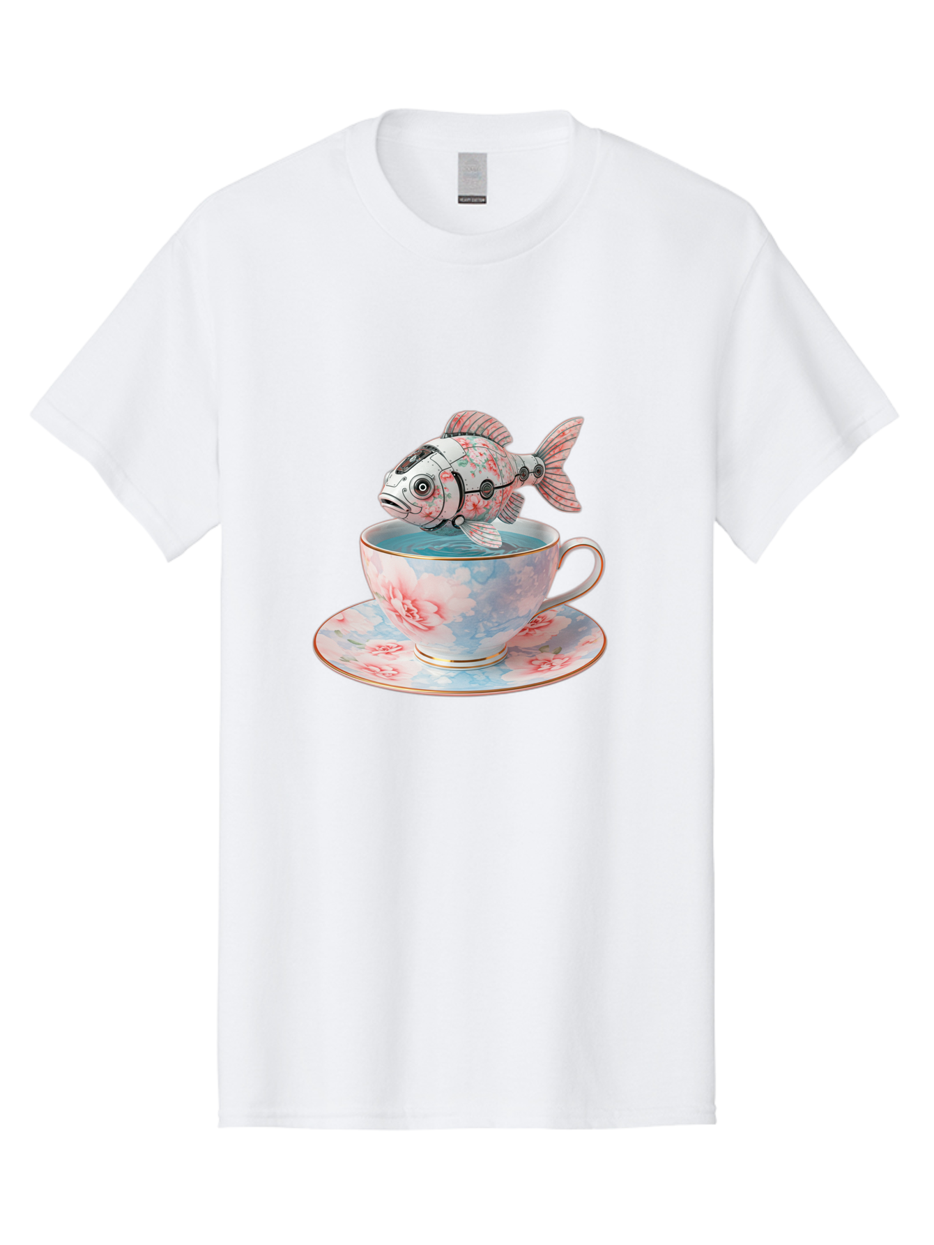 Robot-Fish-In-Teacup Men'S Graphic Tee, 100% Cotton, Comfortable Casual Summer Wear, Machine Washable, Vintage Camera, Old Camera, Antique Camera, Black Camera, Classic Photography, Photography Equipment, Nostalgic Device, Film Camera, Bal252 11