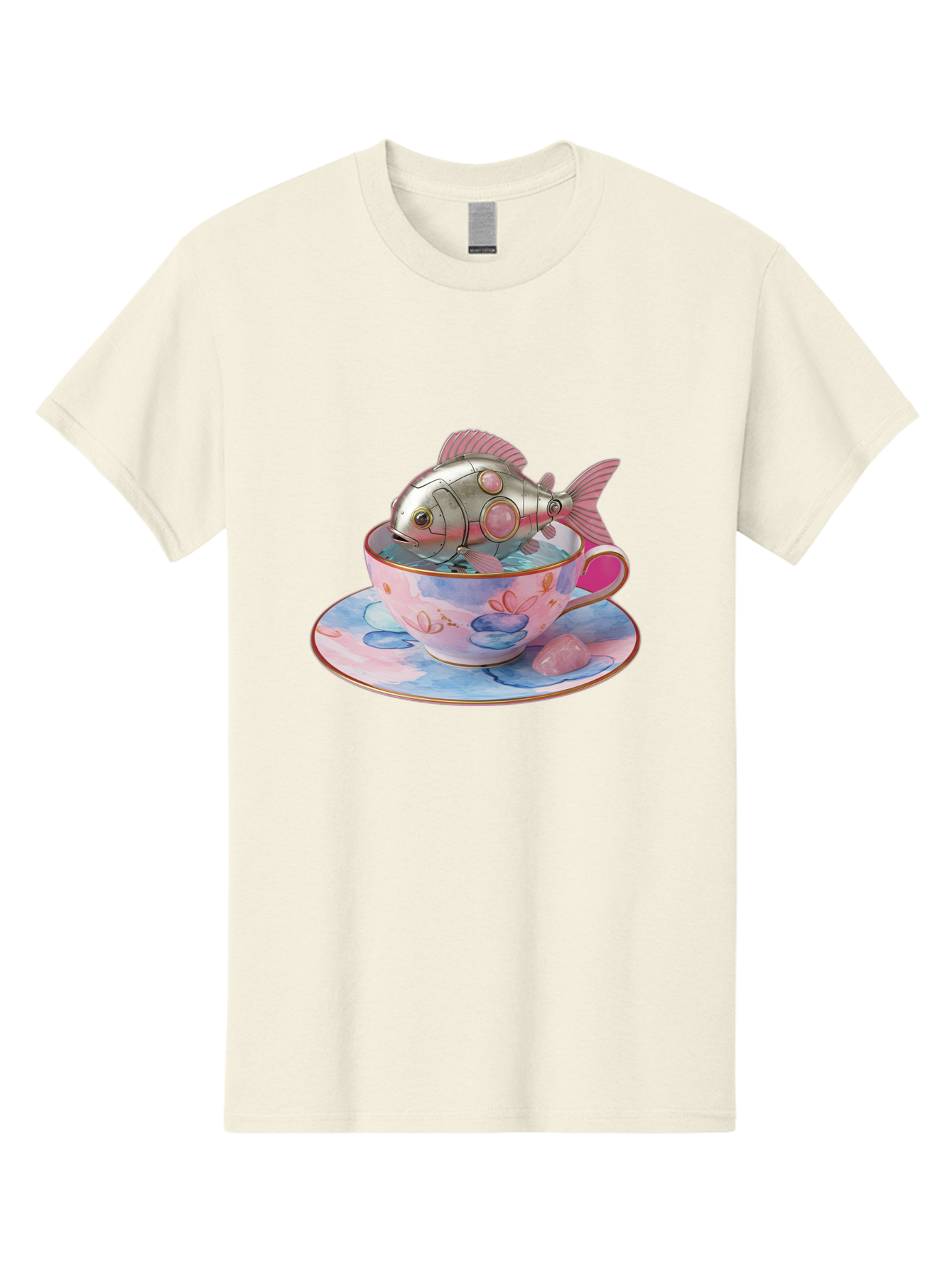 Robot-Fish-Tea-Cup Men'S Graphic Tee, 100% Cotton, Comfortable Casual Summer Wear, Machine Washable, Vintage Camera, Old Camera, Antique Camera, Black Camera, Classic Photography, Photography Equipment, Nostalgic Device, Film Camera, Bal253