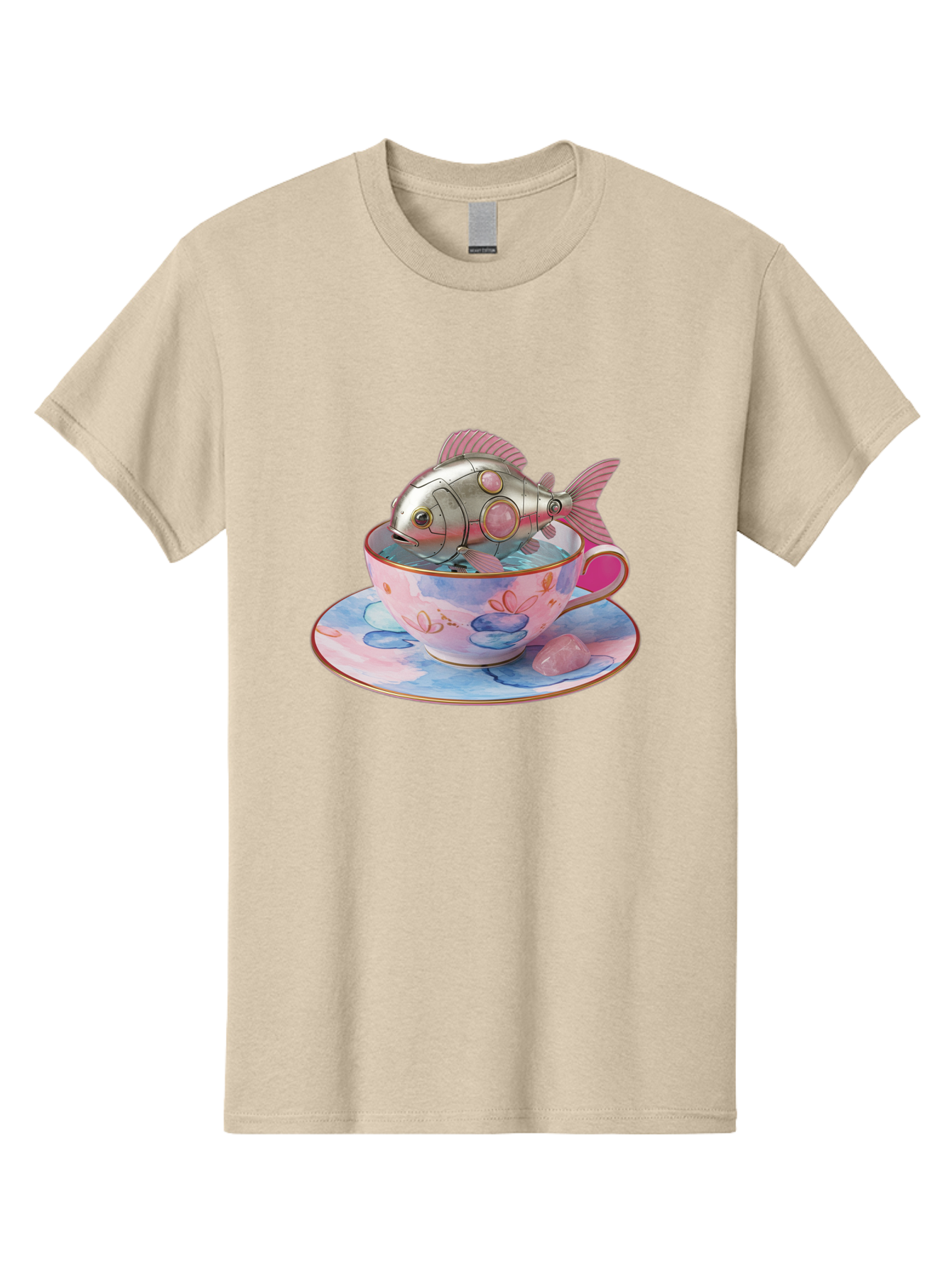 Robot-Fish-Tea-Cup Men'S Graphic Tee, 100% Cotton, Comfortable Casual Summer Wear, Machine Washable, Vintage Camera, Old Camera, Antique Camera, Black Camera, Classic Photography, Photography Equipment, Nostalgic Device, Film Camera, Bal253