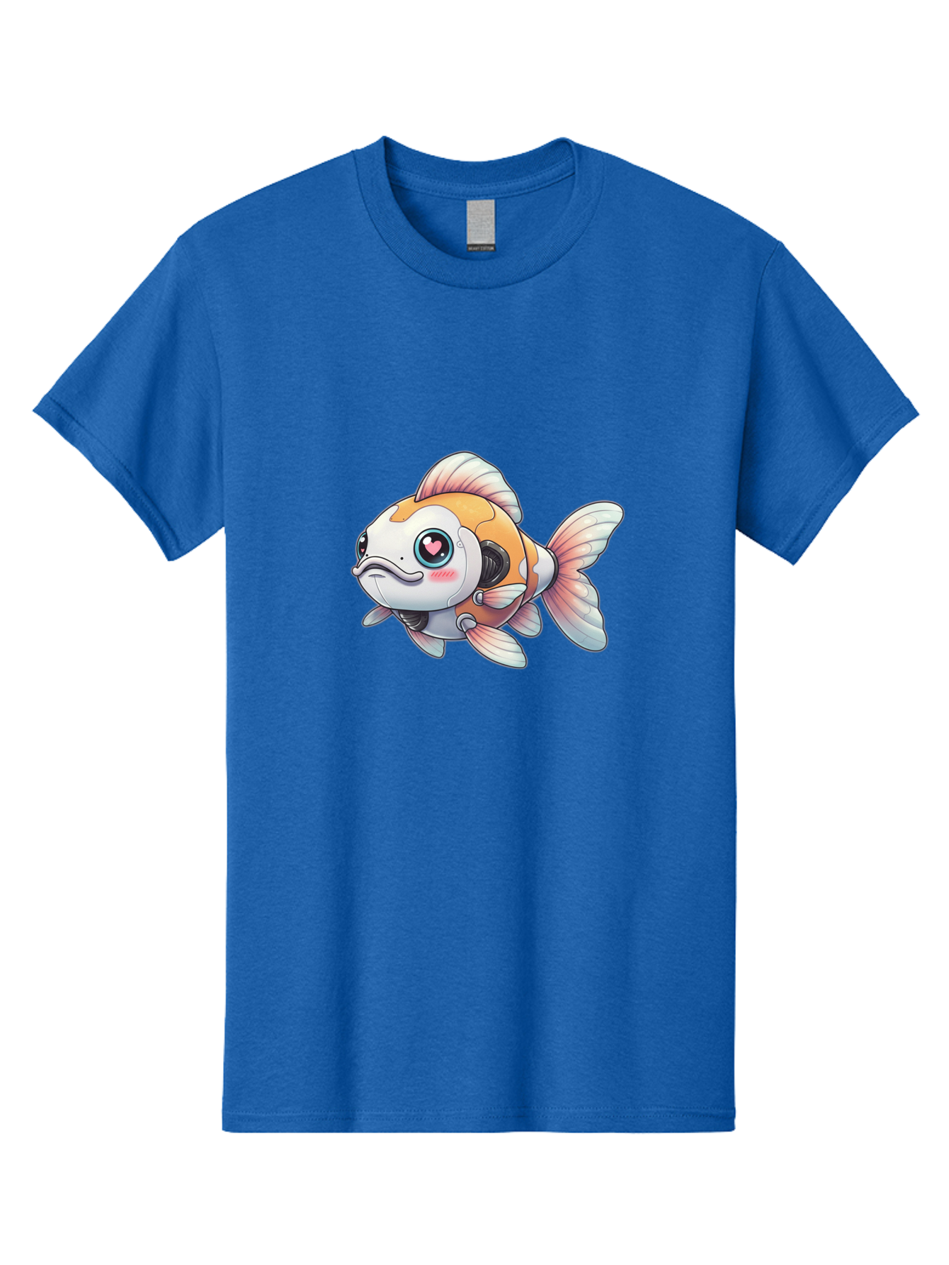 Robot-Goldfish-1 Men'S Graphic Tee, 100% Cotton, Comfortable Casual Summer Wear, Machine Washable, Vintage Camera, Old Camera, Antique Camera, Black Camera, Classic Photography, Photography Equipment, Nostalgic Device, Film Camera, Camera Art Bal255 12