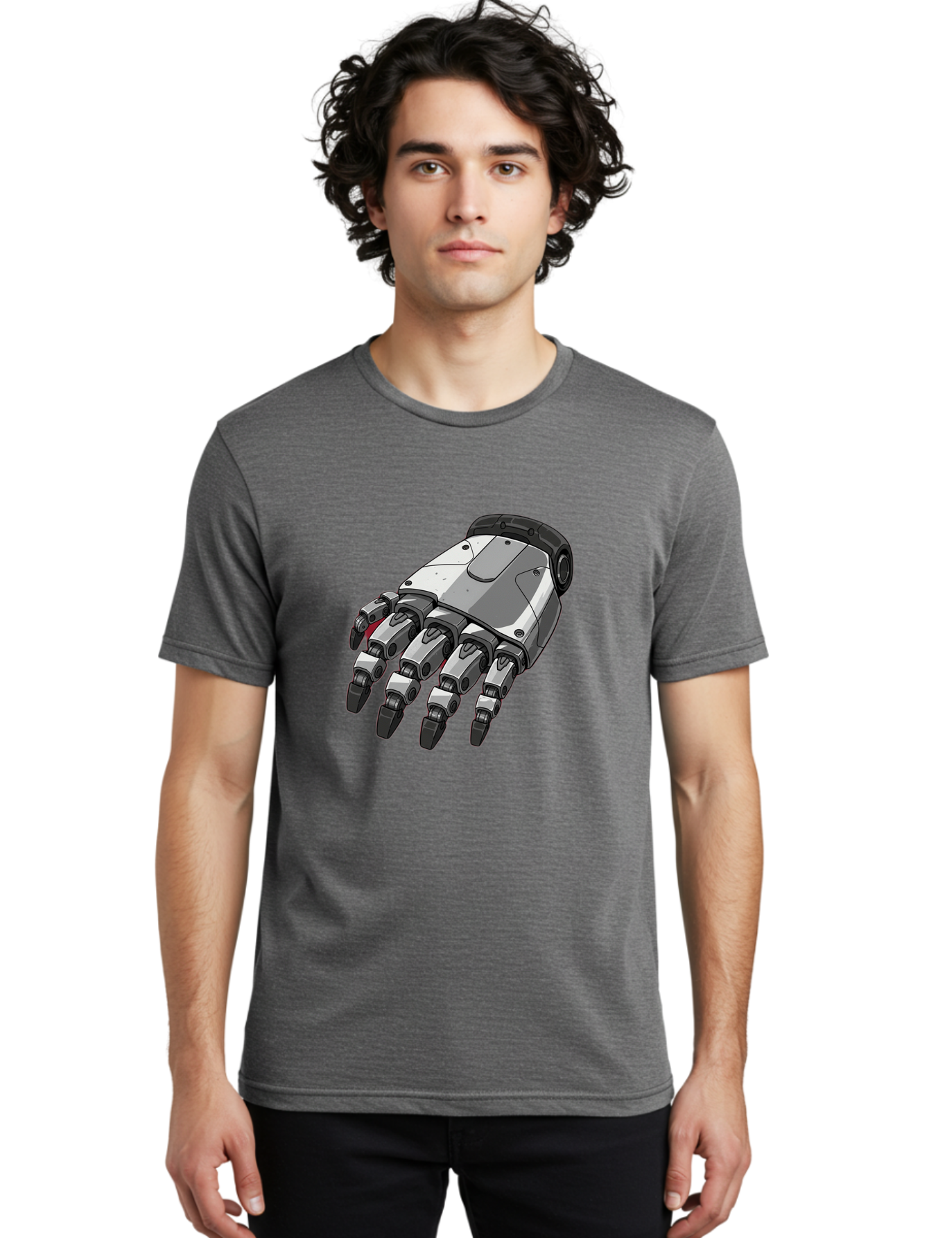 Robot-Hand Men'S Graphic Tee, 100% Cotton, Comfortable Casual Summer Wear, Machine Washable, Vintage Camera, Old Camera, Antique Camera, Black Camera, Classic Photography, Photography Equipment, Nostalgic Device, Film Camera, Camera Art Bal257 29