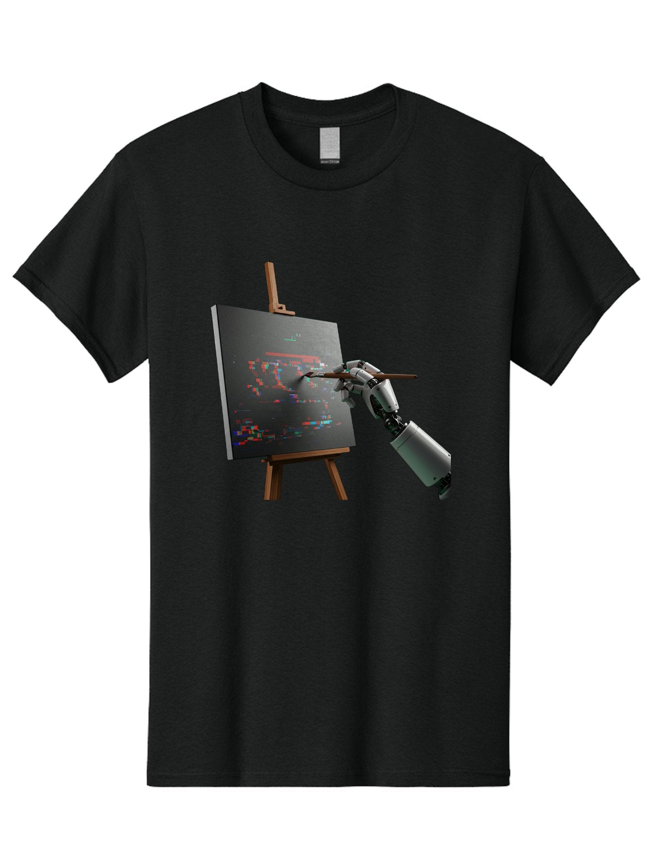 Robot-Painting Men'S Graphic Tee, 100% Cotton, Comfortable Casual Summer Wear, Machine Washable, Vintage Camera, Old Camera, Antique Camera, Black Camera, Classic Photography, Photography Equipment, Nostalgic Device, Film Camera, Camera Art Bal258 11