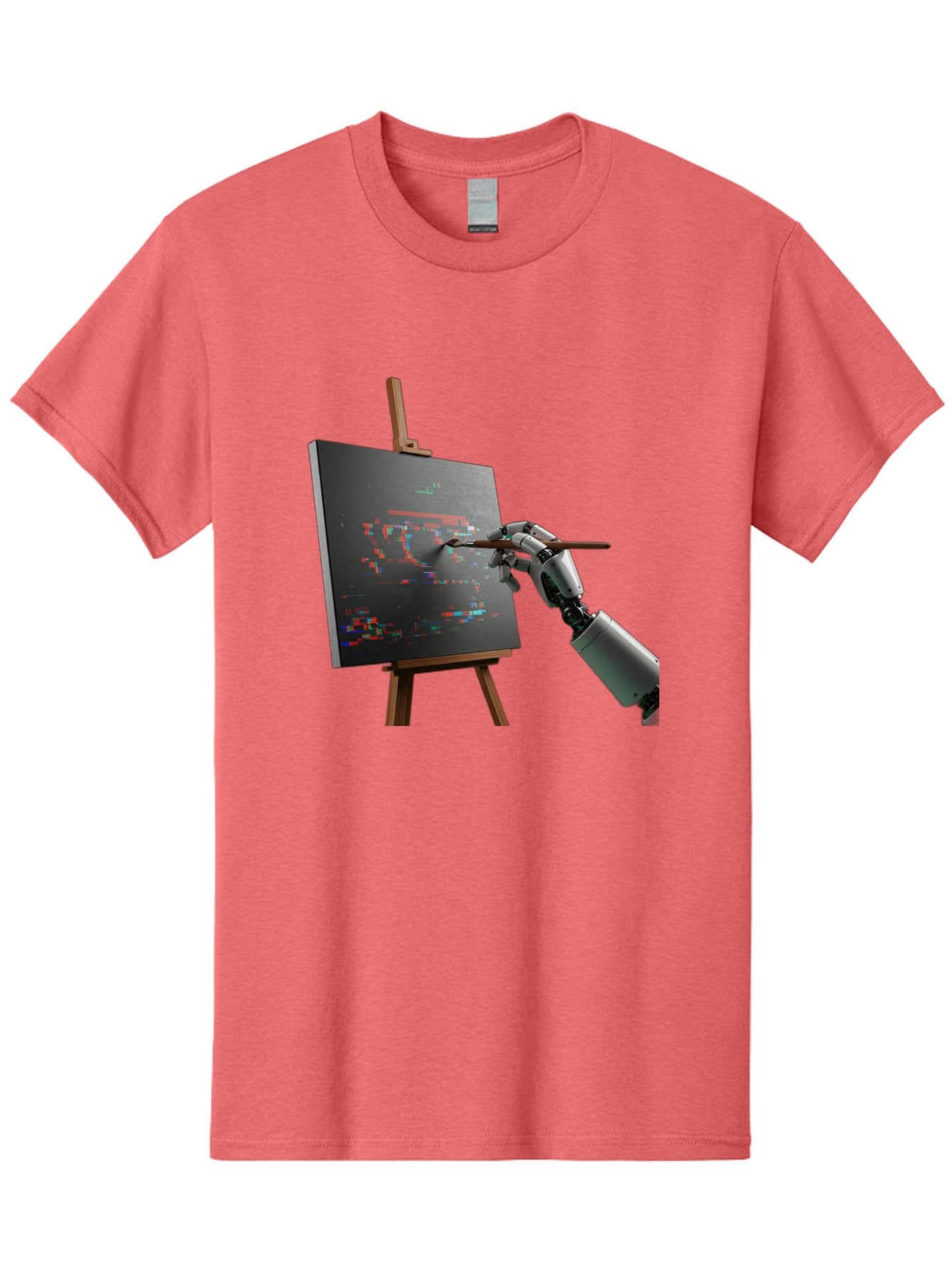 Robot-Painting Men'S Graphic Tee, 100% Cotton, Comfortable Casual Summer Wear, Machine Washable, Vintage Camera, Old Camera, Antique Camera, Black Camera, Classic Photography, Photography Equipment, Nostalgic Device, Film Camera, Camera Art Bal258 12