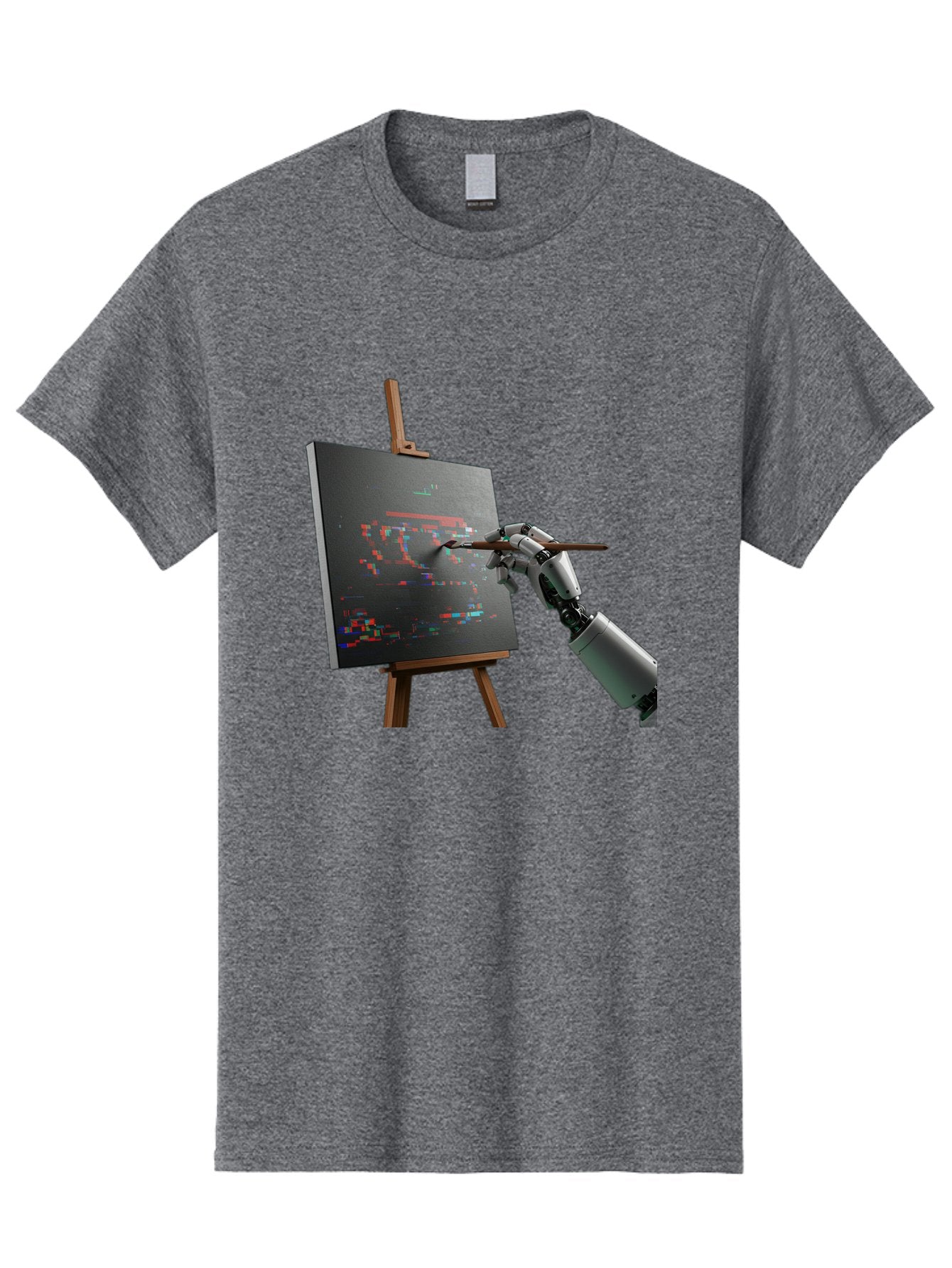 Robot-Painting Men'S Graphic Tee, 100% Cotton, Comfortable Casual Summer Wear, Machine Washable, Vintage Camera, Old Camera, Antique Camera, Black Camera, Classic Photography, Photography Equipment, Nostalgic Device, Film Camera, Camera Art Bal258 8