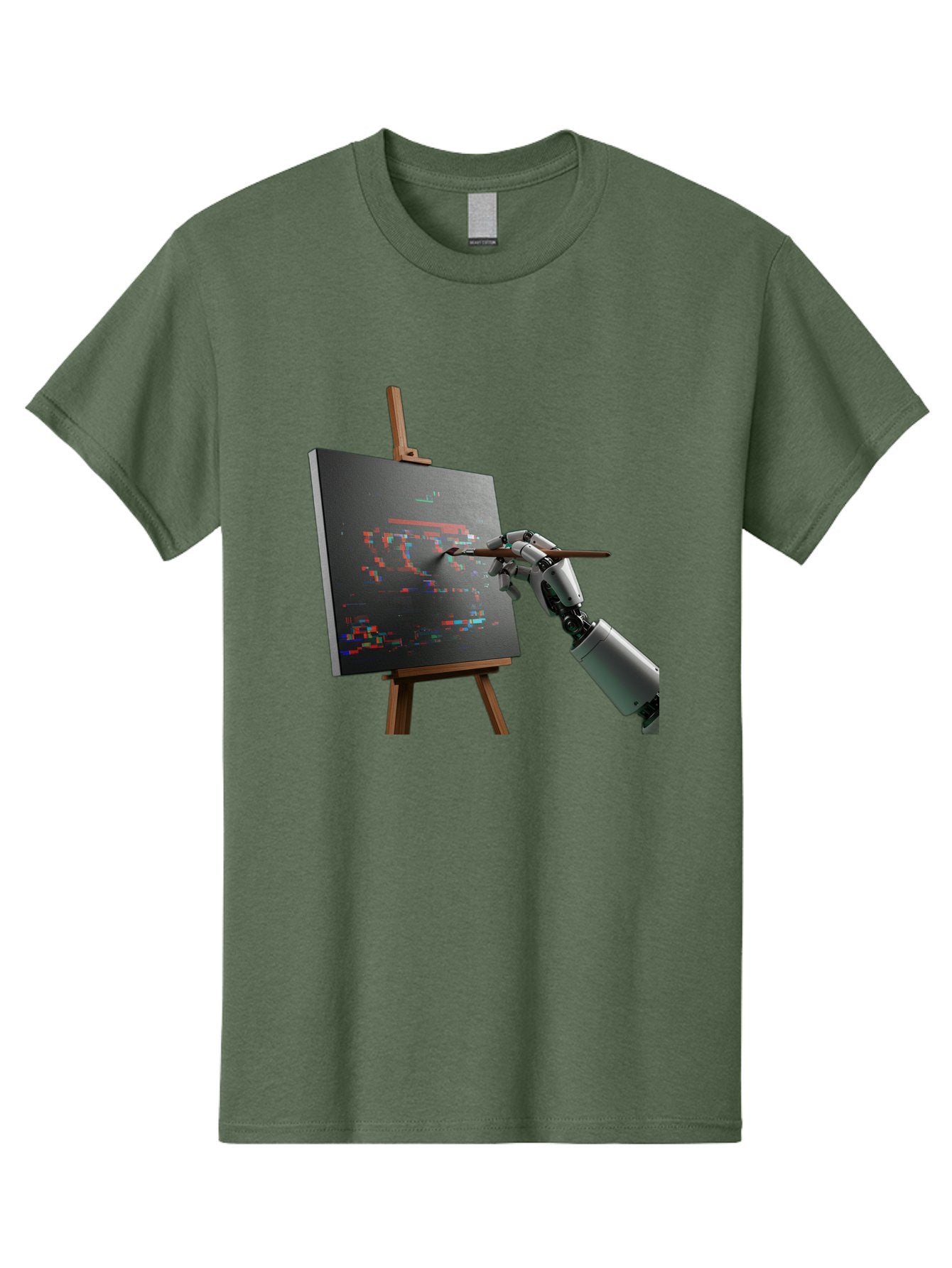 Robot-Painting Men'S Graphic Tee, 100% Cotton, Comfortable Casual Summer Wear, Machine Washable, Vintage Camera, Old Camera, Antique Camera, Black Camera, Classic Photography, Photography Equipment, Nostalgic Device, Film Camera, Camera Art Bal258 9