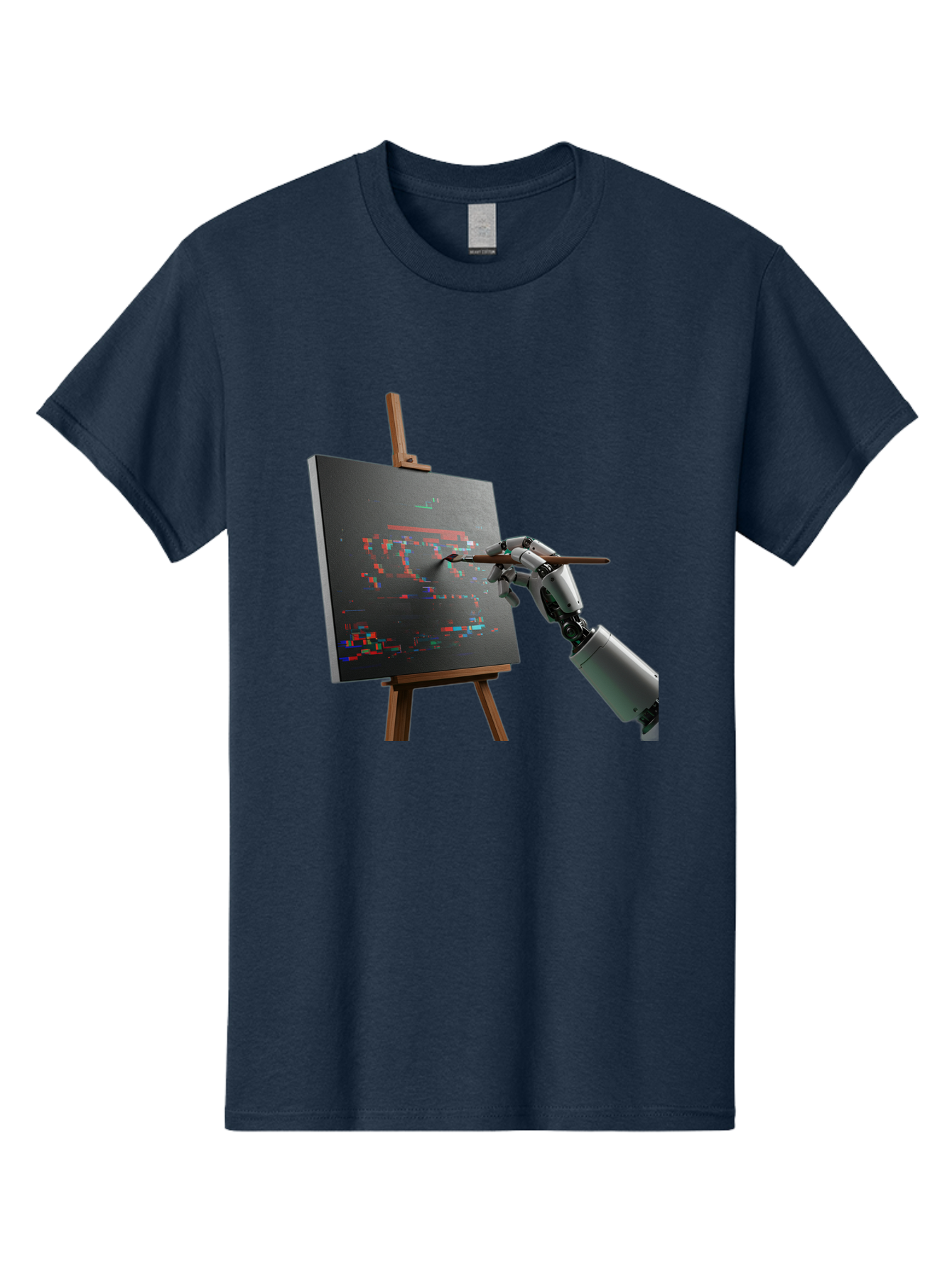 Robot-Painting Men'S Graphic Tee, 100% Cotton, Comfortable Casual Summer Wear, Machine Washable, Vintage Camera, Old Camera, Antique Camera, Black Camera, Classic Photography, Photography Equipment, Nostalgic Device, Film Camera, Camera Art Bal258 12