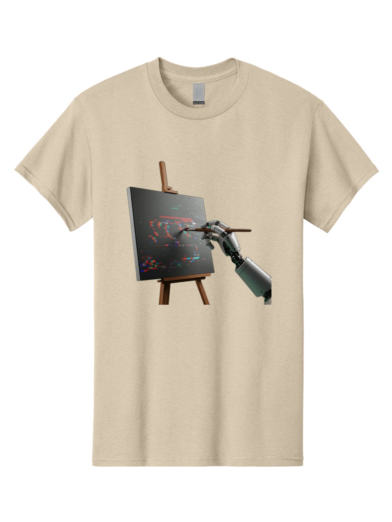Robot-Painting Men'S Graphic Tee, 100% Cotton, Comfortable Casual Summer Wear, Machine Washable, Vintage Camera, Old Camera, Antique Camera, Black Camera, Classic Photography, Photography Equipment, Nostalgic Device, Film Camera, Camera Art Bal258 7