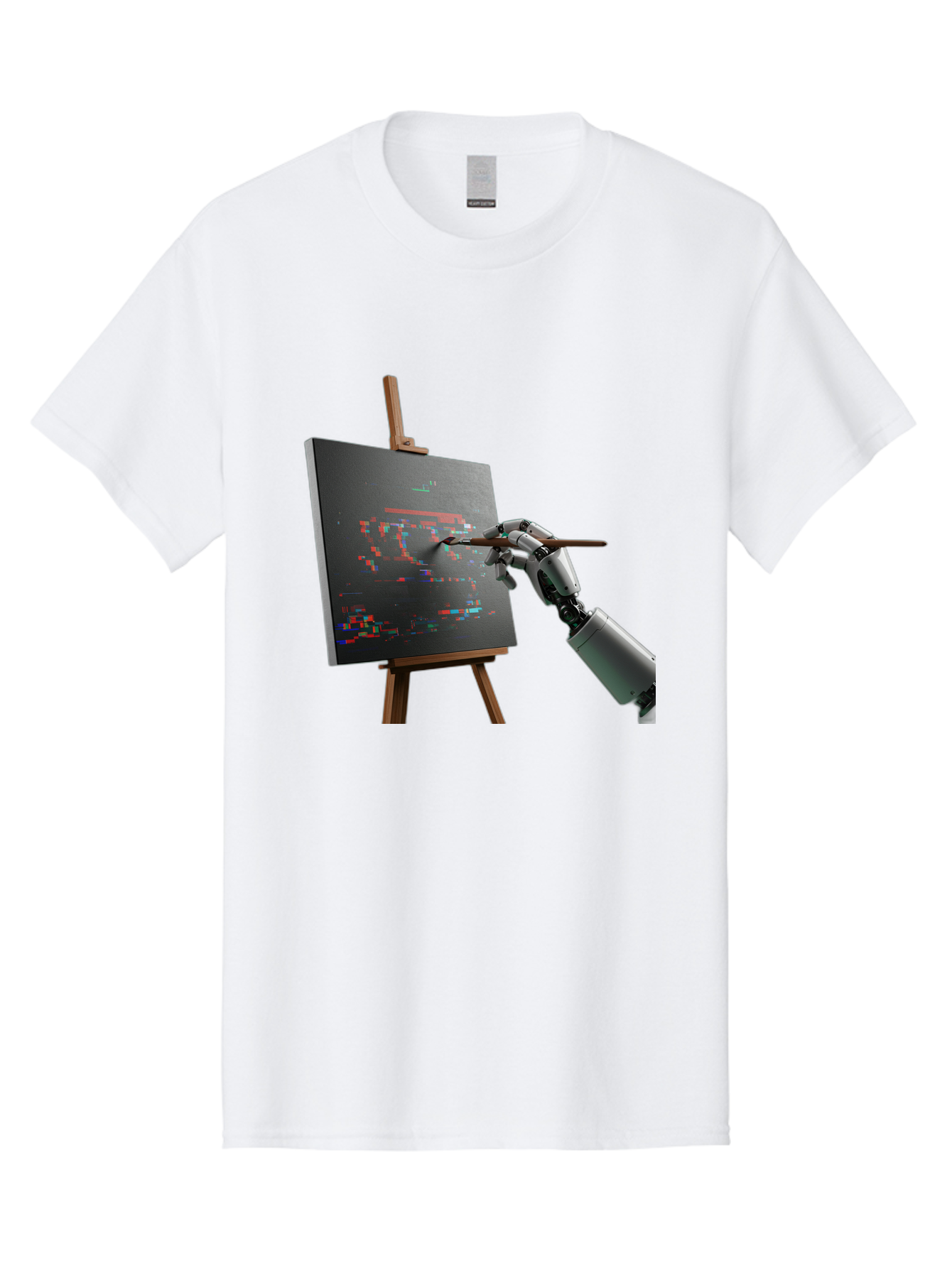 Robot-Painting Men'S Graphic Tee, 100% Cotton, Comfortable Casual Summer Wear, Machine Washable, Vintage Camera, Old Camera, Antique Camera, Black Camera, Classic Photography, Photography Equipment, Nostalgic Device, Film Camera, Camera Art Bal258 9