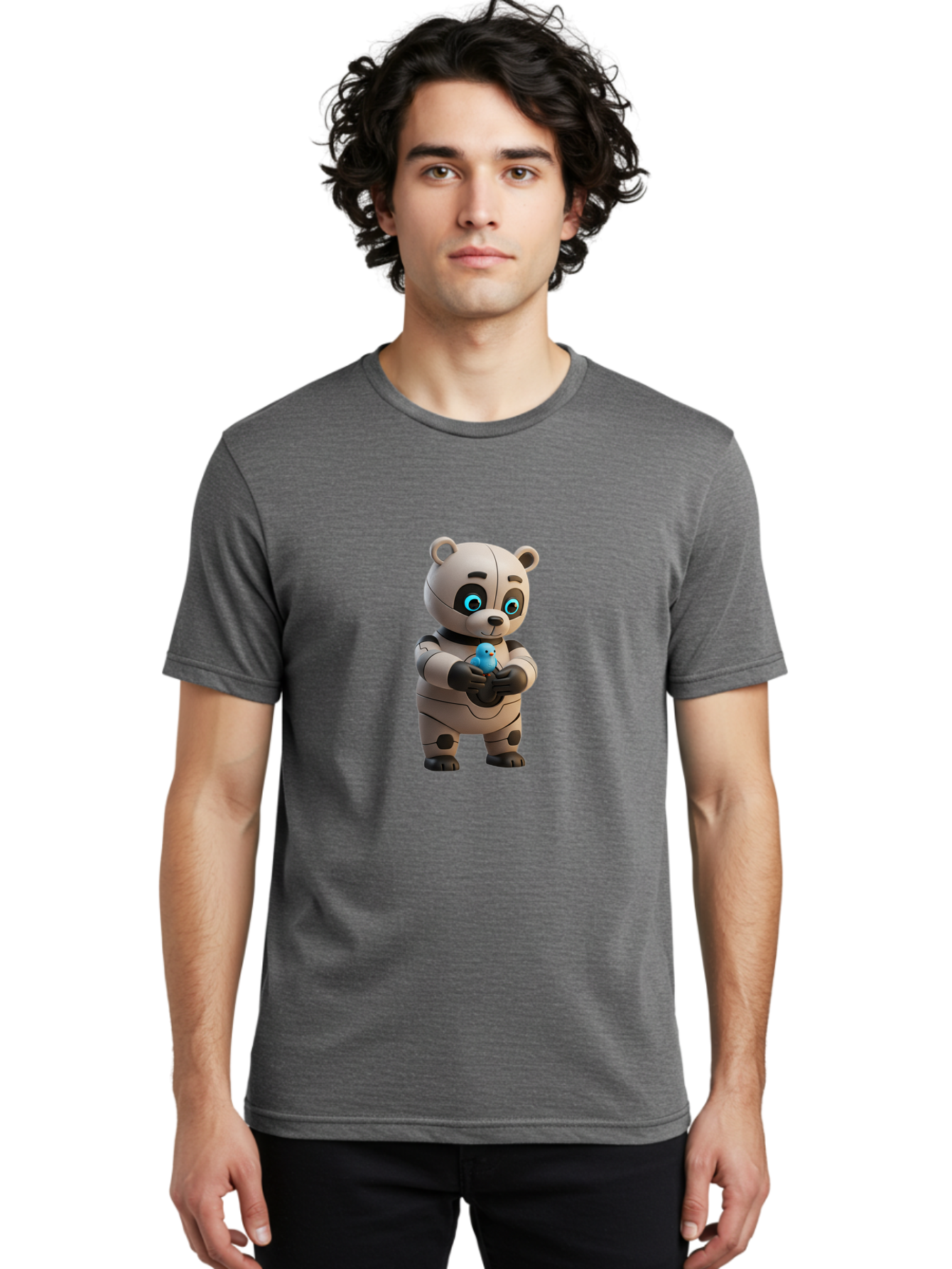Robot-Panda Men'S Graphic Tee, 100% Cotton, Comfortable Casual Summer Wear, Machine Washable, Vintage Camera, Old Camera, Antique Camera, Black Camera, Classic Photography, Photography Equipment, Nostalgic Device, Film Camera, Camera Art Bal259 30