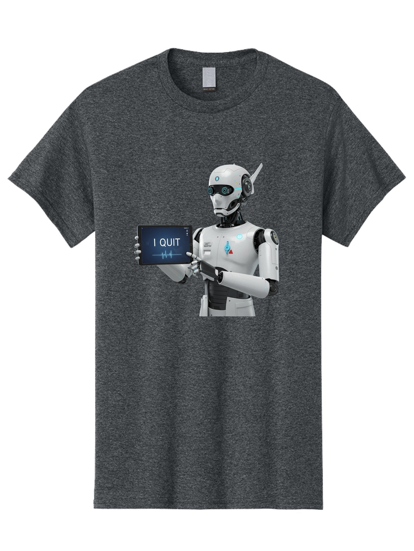 Robot-Quitting Men'S Graphic Tee, 100% Cotton, Comfortable Casual Summer Wear, Machine Washable, Vintage Camera, Old Camera, Antique Camera, Black Camera, Classic Photography, Photography Equipment, Nostalgic Device, Film Camera, Camera Art Bal260 7