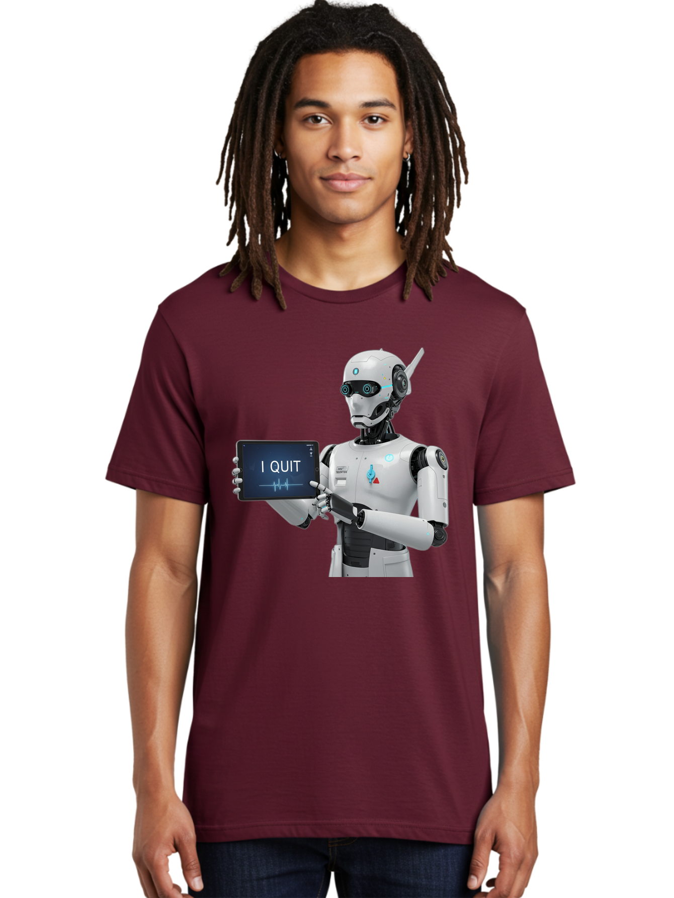Robot-Quitting Men'S Graphic Tee, 100% Cotton, Comfortable Casual Summer Wear, Machine Washable, Vintage Camera, Old Camera, Antique Camera, Black Camera, Classic Photography, Photography Equipment, Nostalgic Device, Film Camera, Camera Art Bal260 22