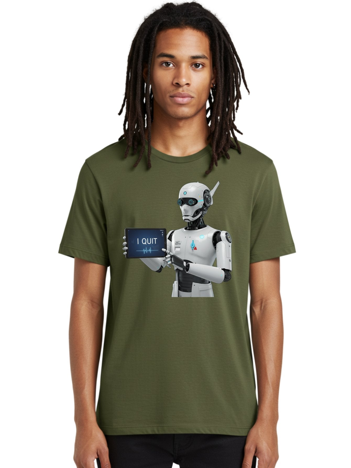 Robot-Quitting Men'S Graphic Tee, 100% Cotton, Comfortable Casual Summer Wear, Machine Washable, Vintage Camera, Old Camera, Antique Camera, Black Camera, Classic Photography, Photography Equipment, Nostalgic Device, Film Camera, Camera Art Bal260 27
